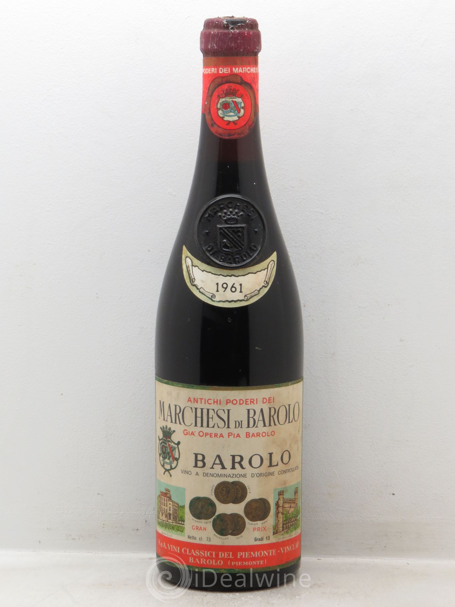 Barolo 1961 - Posten von 1 Flasche - 0