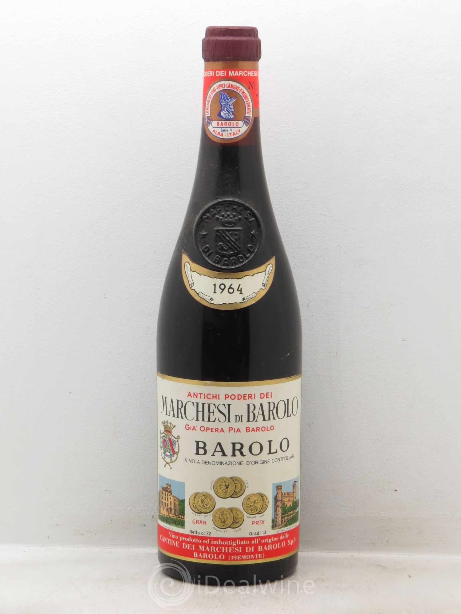 Barolo 1964 - Posten von 1 Flasche - 0