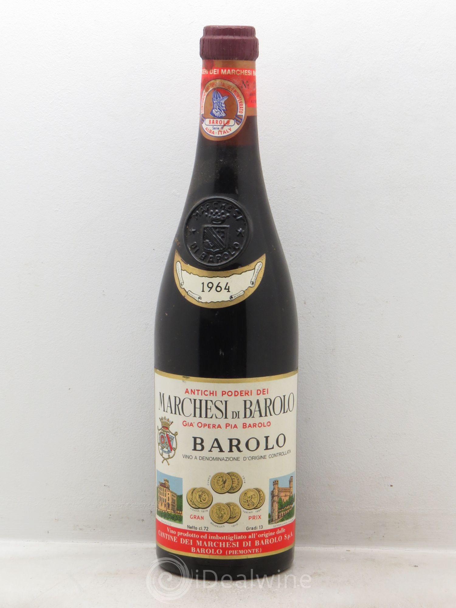 Barolo 1964 - Posten von 1 Flasche - 0