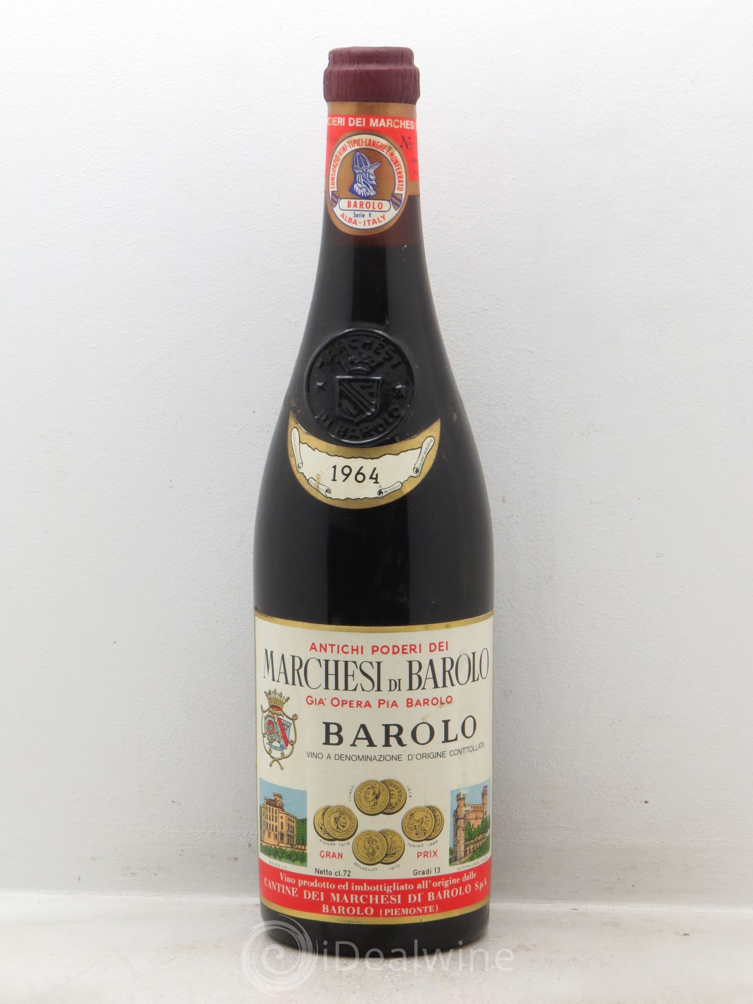 Barolo 1964 - Posten von 1 Flasche - 0