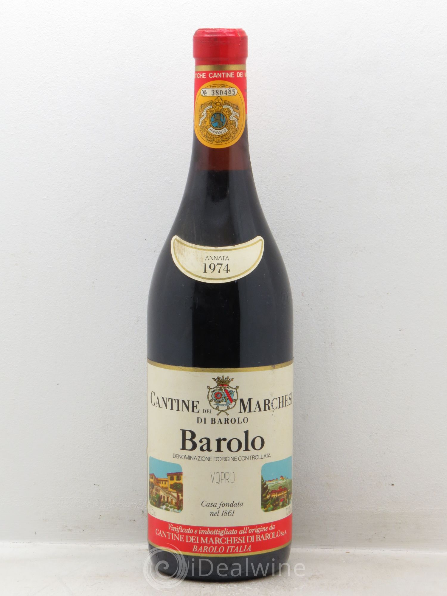 Barolo Marchesi di Barolo Cantine 1974 - Posten von 1 Flasche - 0