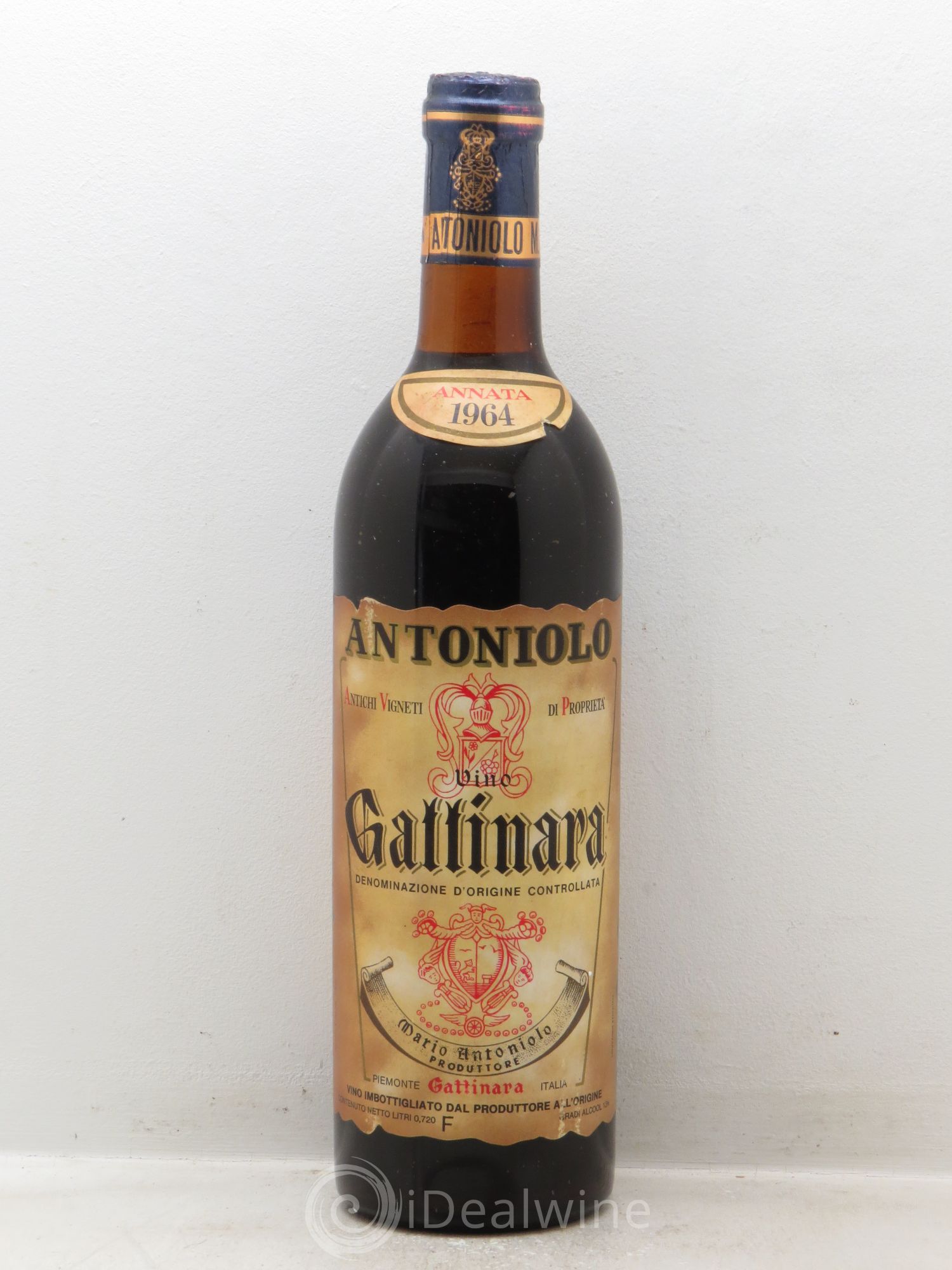 Gattinara DOCG Antoniolo 1964 - Lot de 1 bouteille - 0