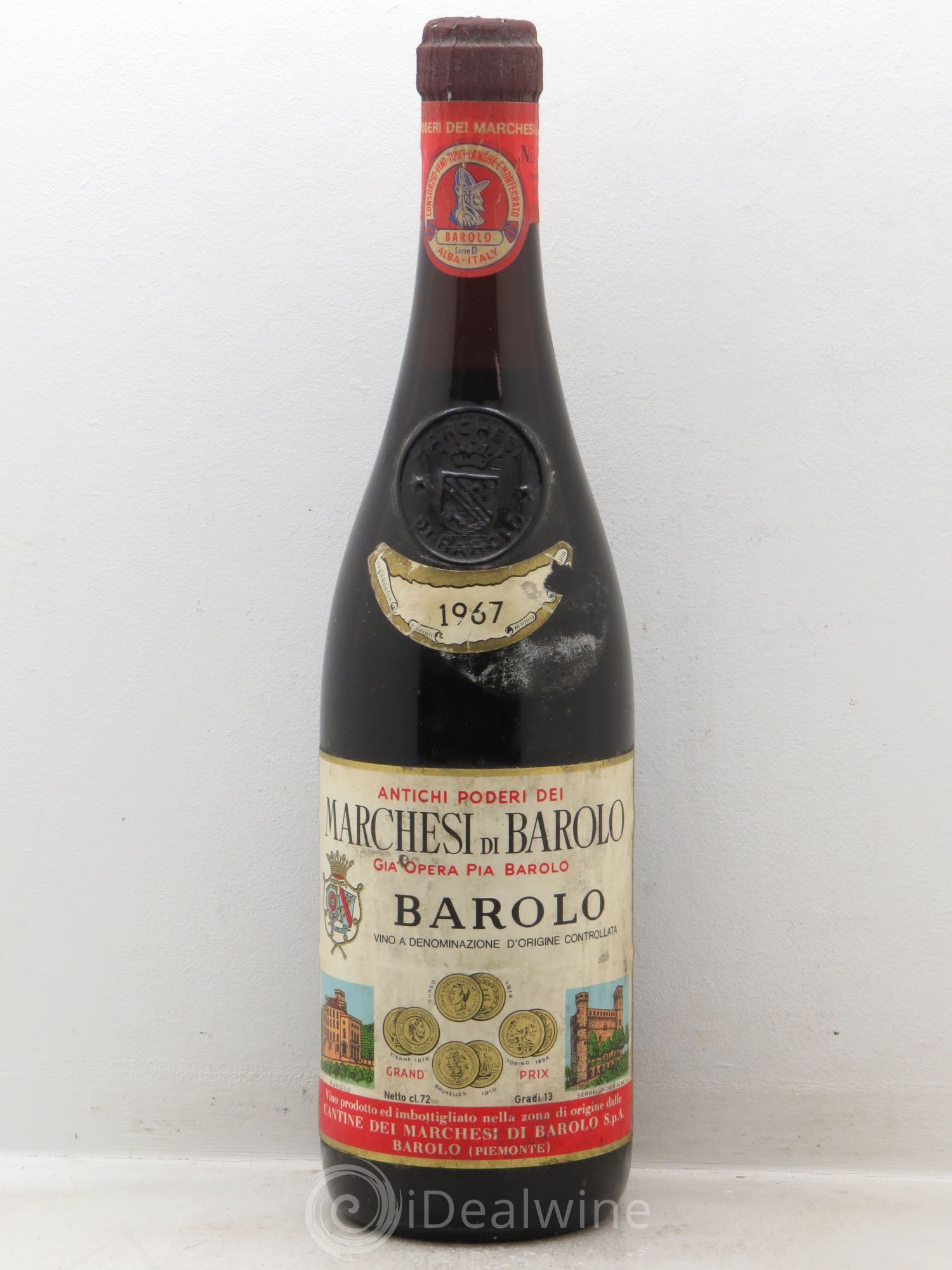 Barolo 1967 - Posten von 1 Flasche - 0