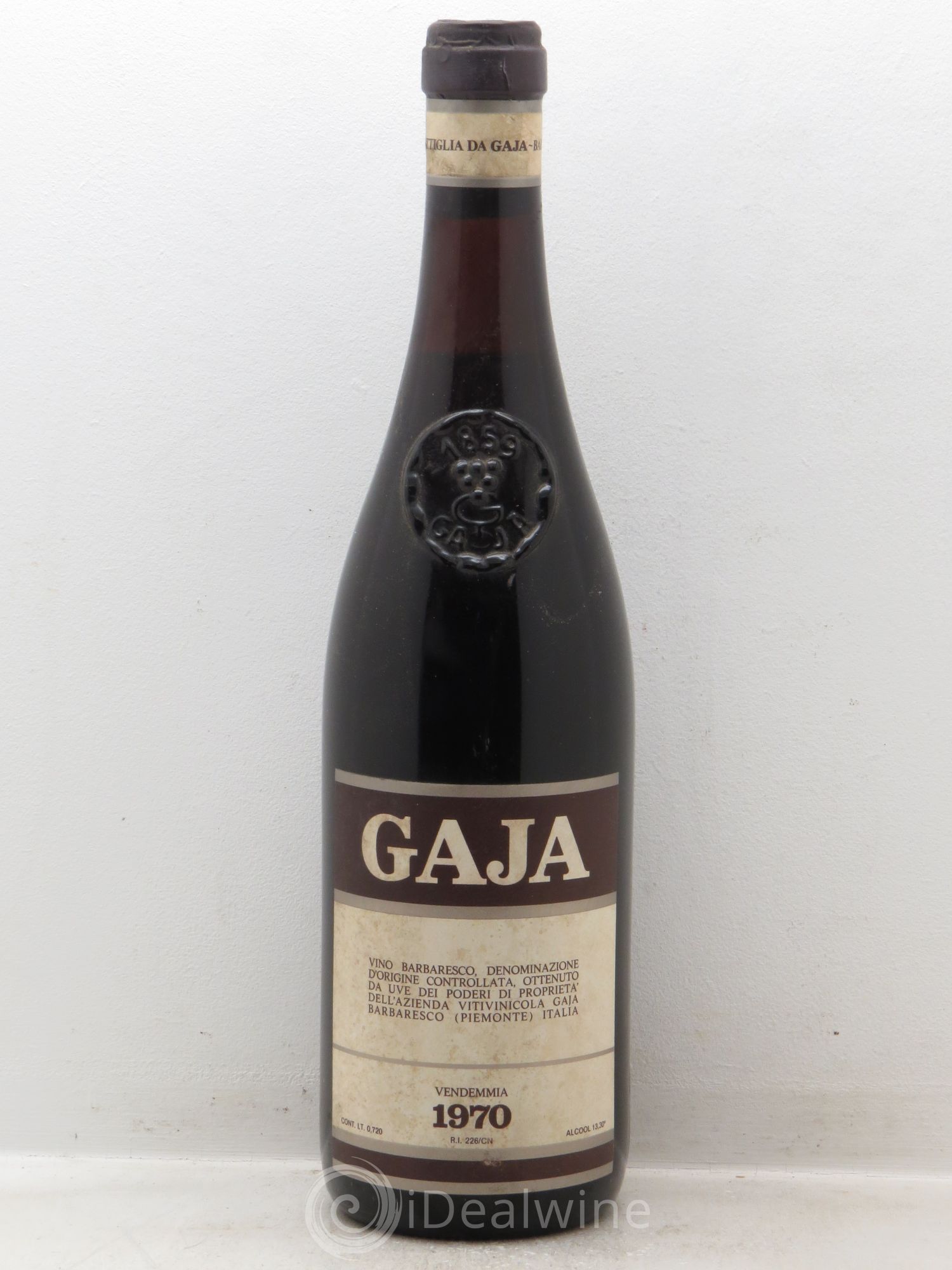 Barbaresco DOCG Angelo Gaja 1970 - Lot de 1 bouteille - 0