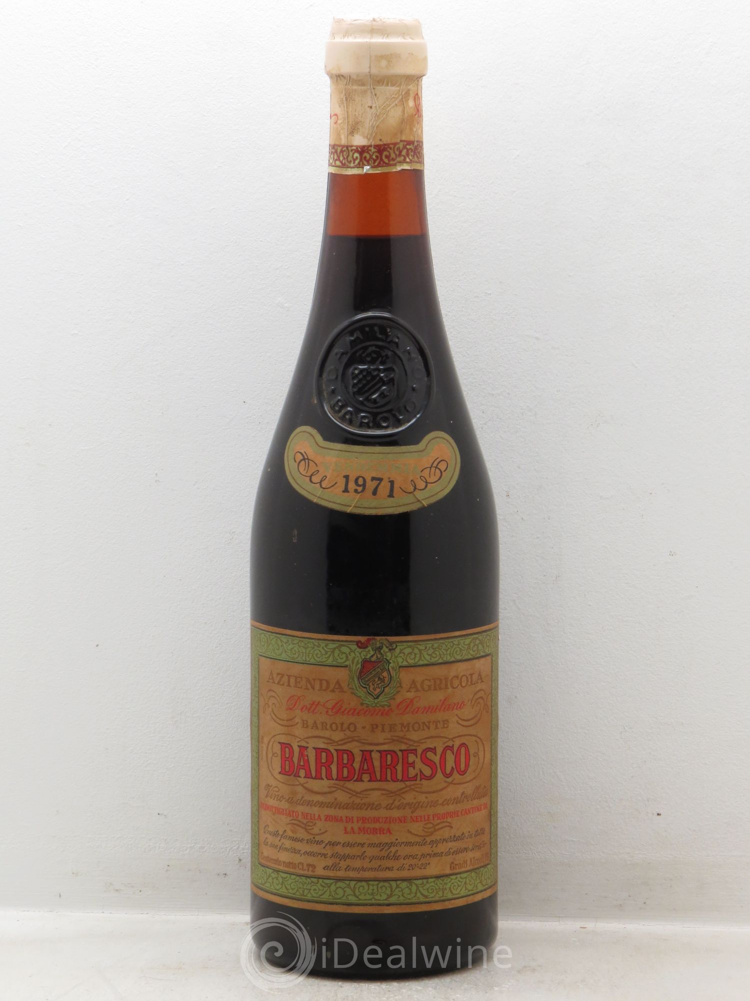 Barbaresco DOCG Damilano 1971 - Lot de 1 bouteille - 0