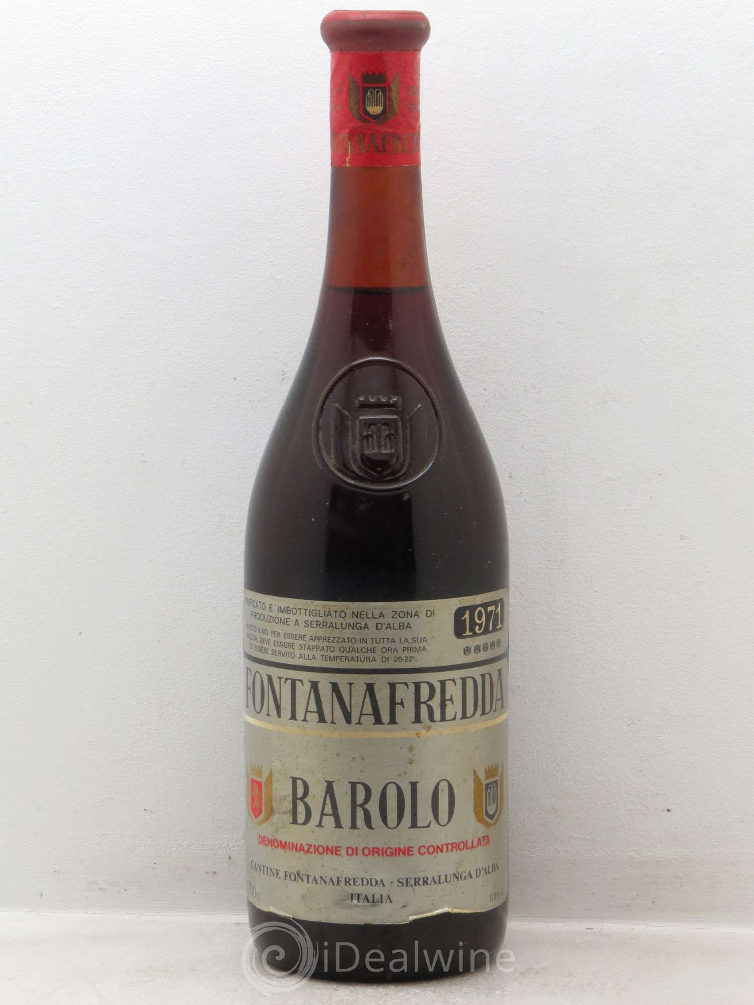 Barolo Fontana Fredda 1971 - Lot de 1 bouteille - 0