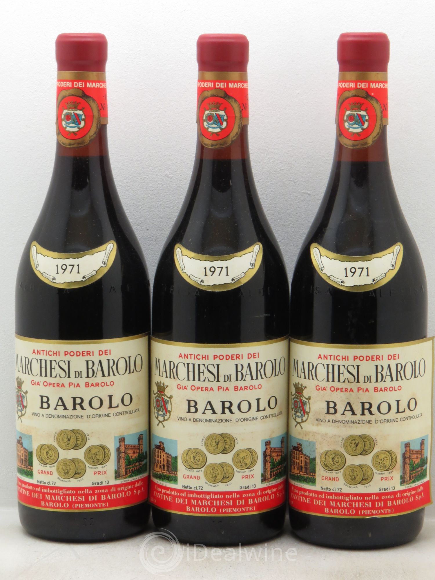 Barolo 1971 - Posten von 3 Flaschen - 0