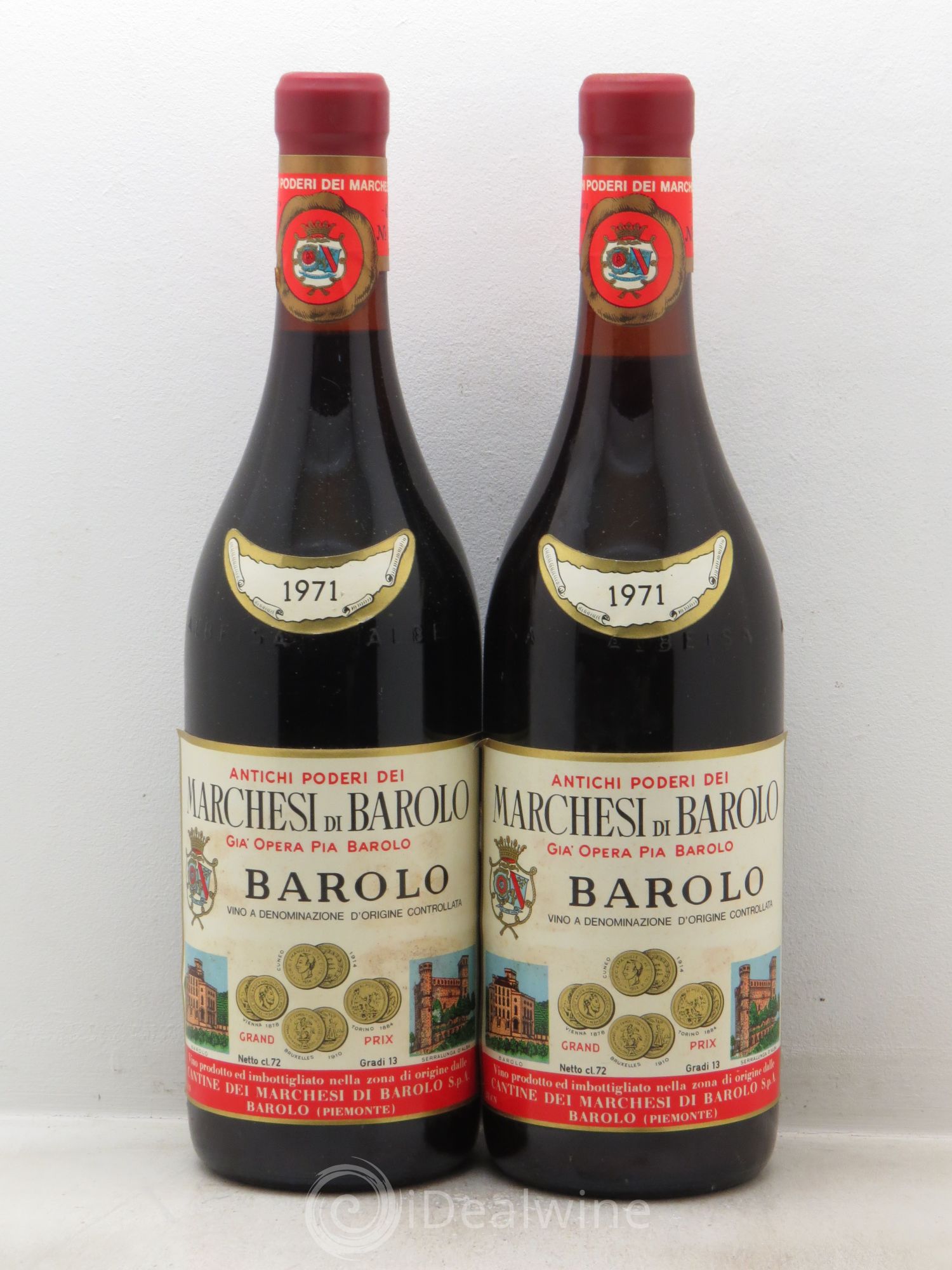 Barolo 1971 - Posten von 2 Flaschen - 0