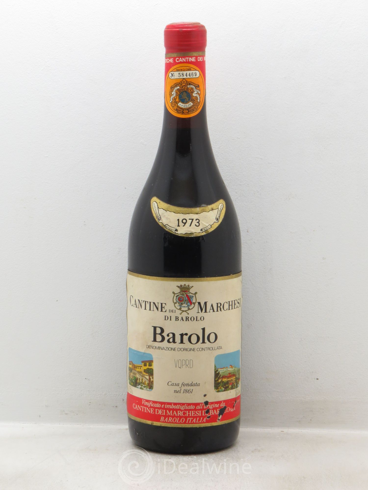 Barolo Marchesi di Barolo Cantine 1973 - Posten von 1 Flasche - 0