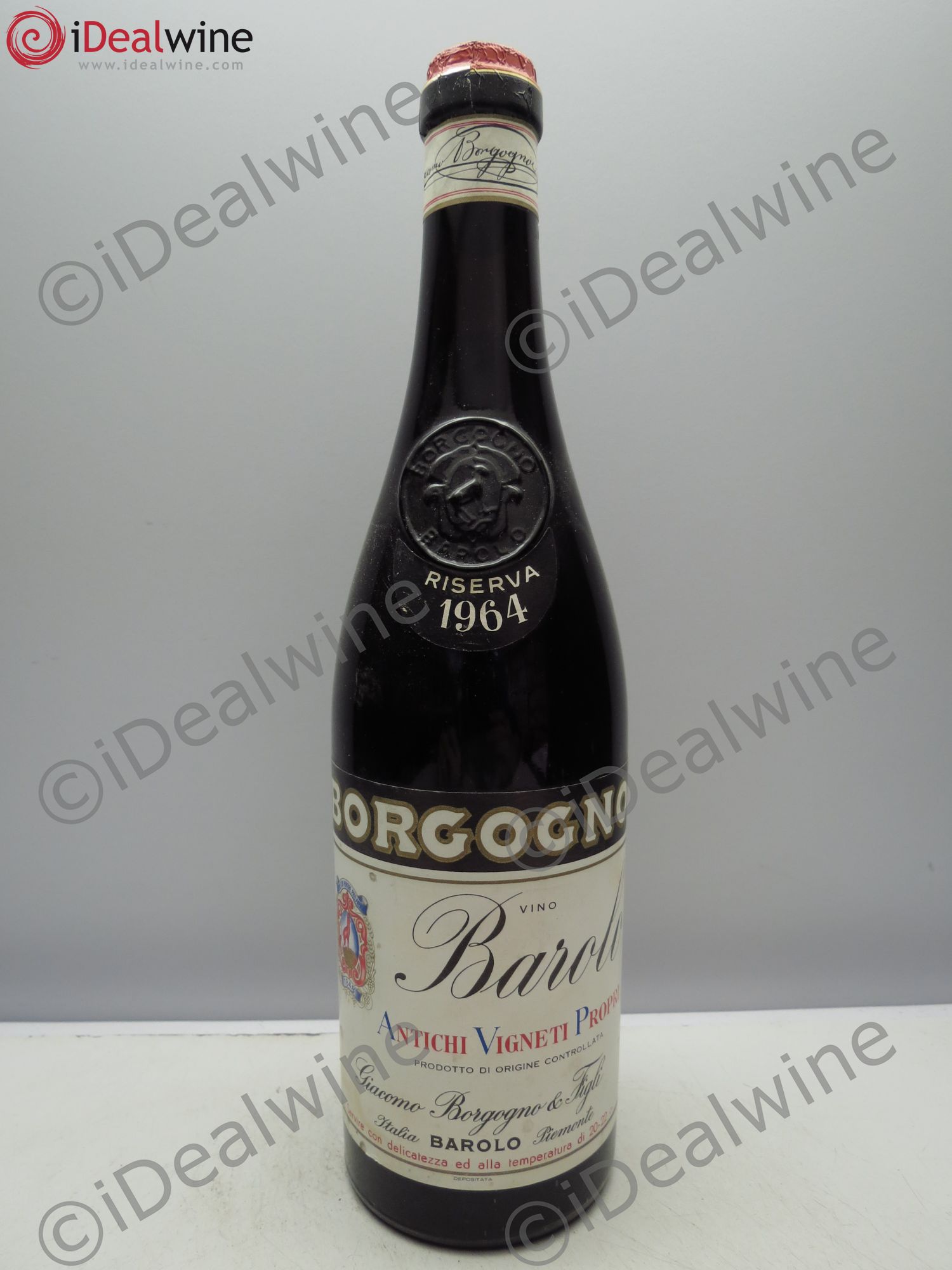 Barolo E Figli, Riserva 1964 - Posten von 1 Flasche - 0