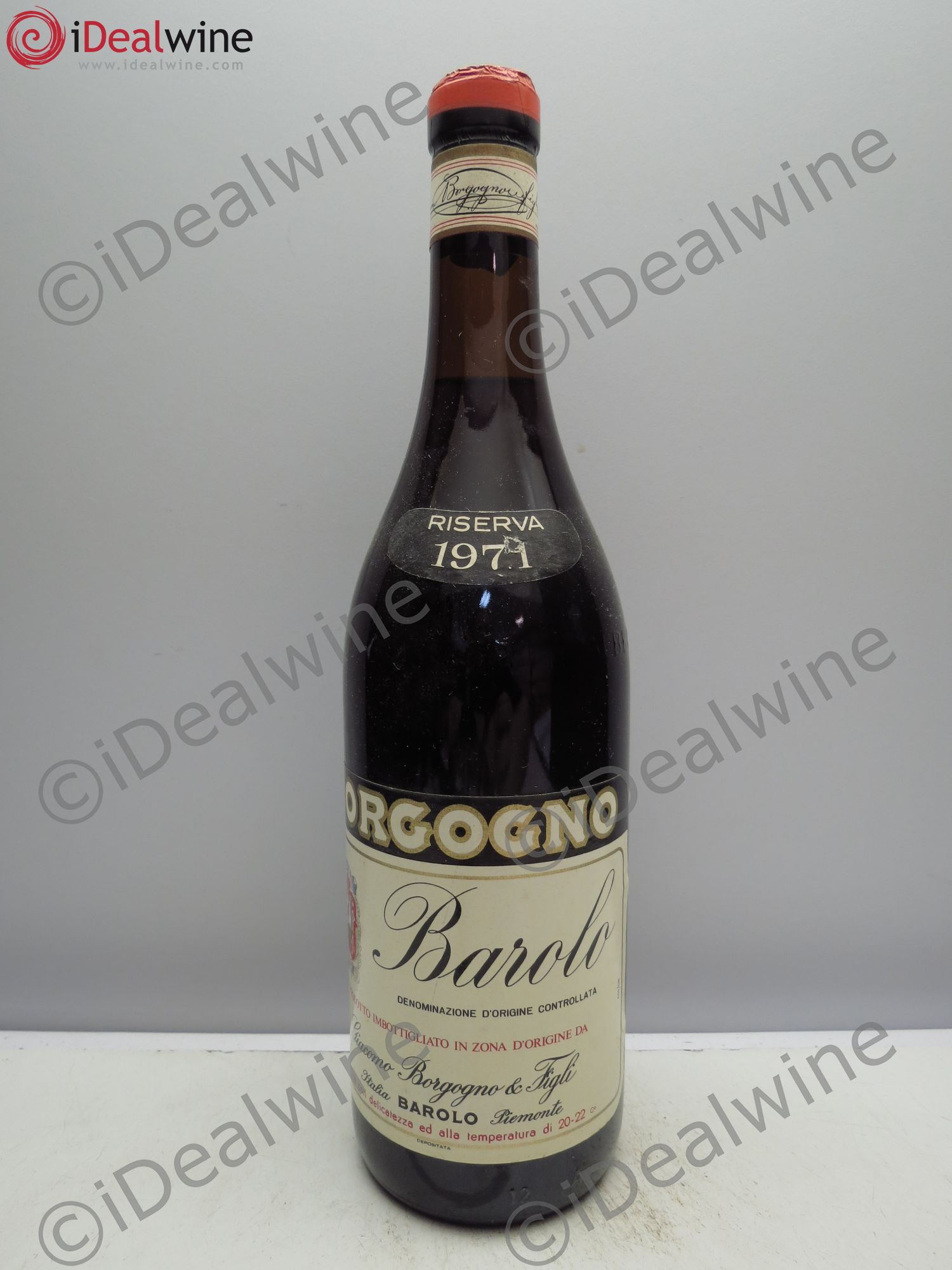 Barolo E Figli, Riserva 1971 - Lot de 1 bouteille - 0