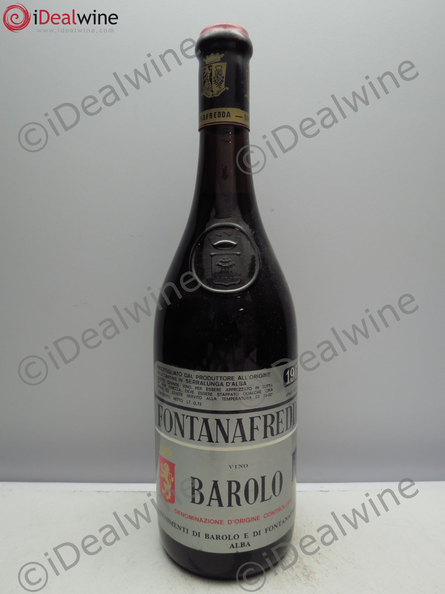 Barolo Fontanafredda 1967 - Lot de 1 bouteille - 0