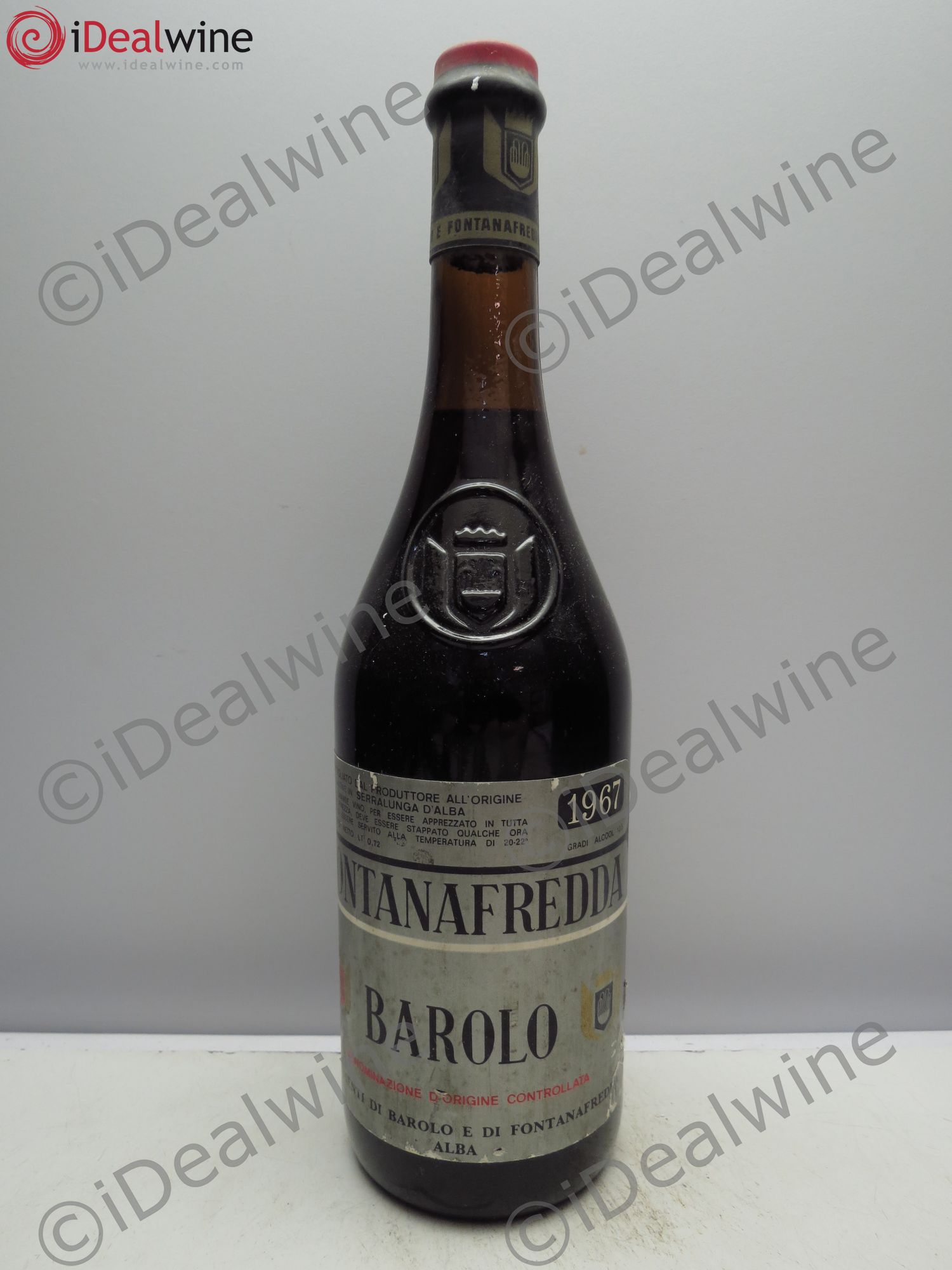 Barolo Fontanafredda 1967 - Lot de 1 bouteille - 0