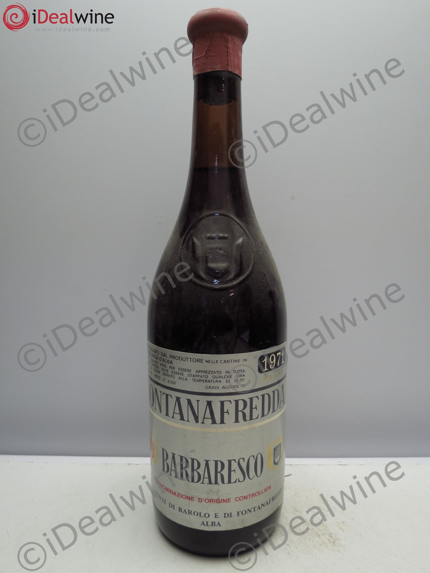 Barbaresco DOCG Fontanafredda 1971 - Lot de 1 bouteille - 0