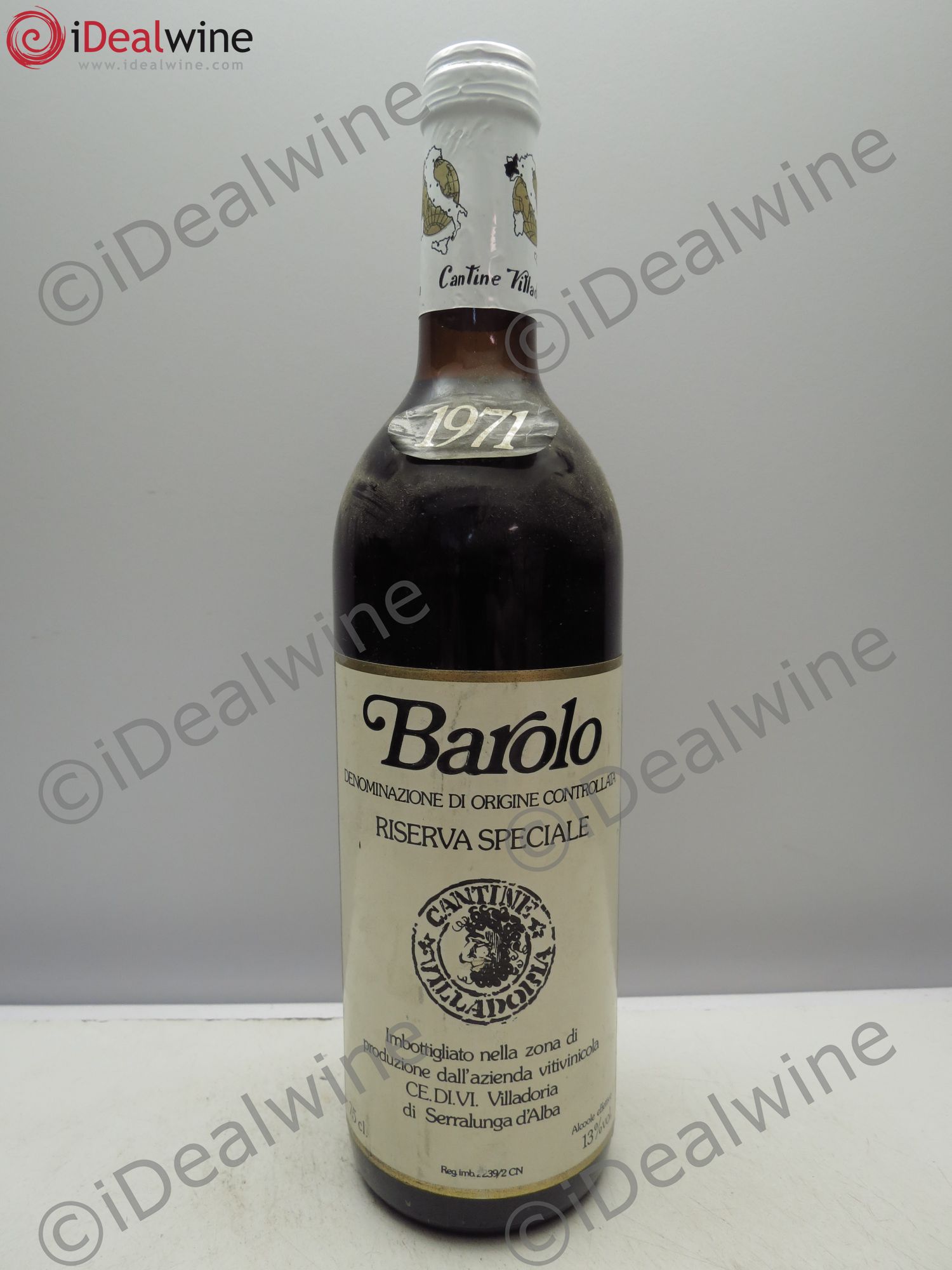 Barolo Riserva Speciale, Villadoria 1971 - Posten von 1 Flasche - 0