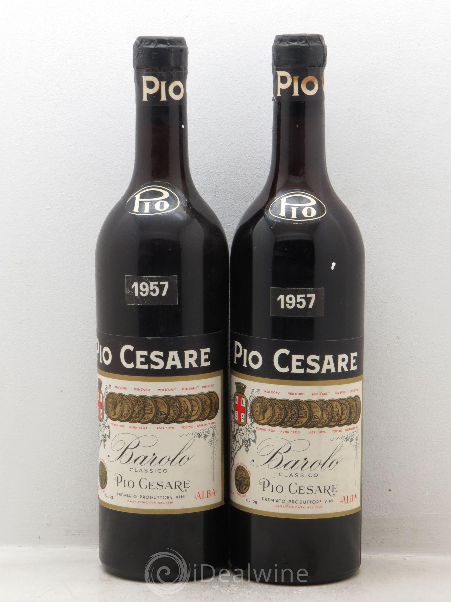 Barolo 1957 - Posten von 2 Flaschen - 0