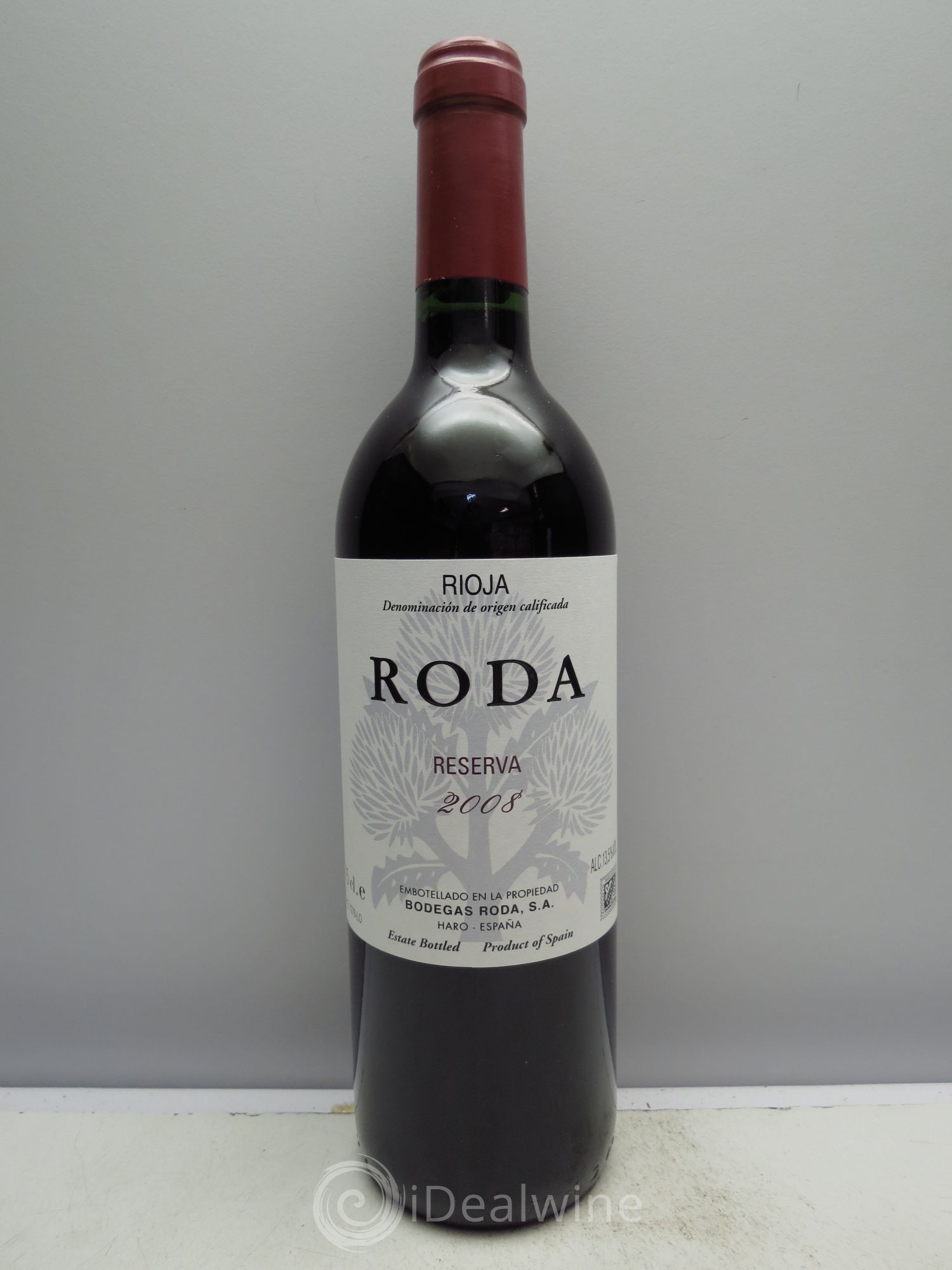 Rioja DOCA Roda Reserva 2008 - Lot of 1 bottle - 0