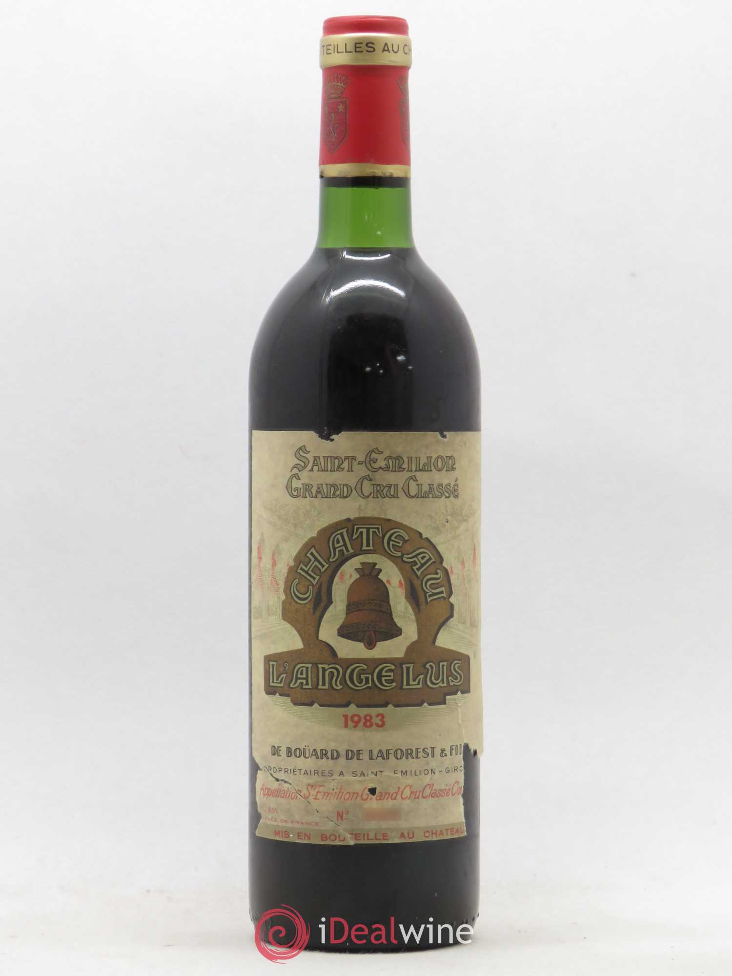 Château Angélus 1er Grand Cru Classé A 1983 - Lot de 1 bouteille - 0