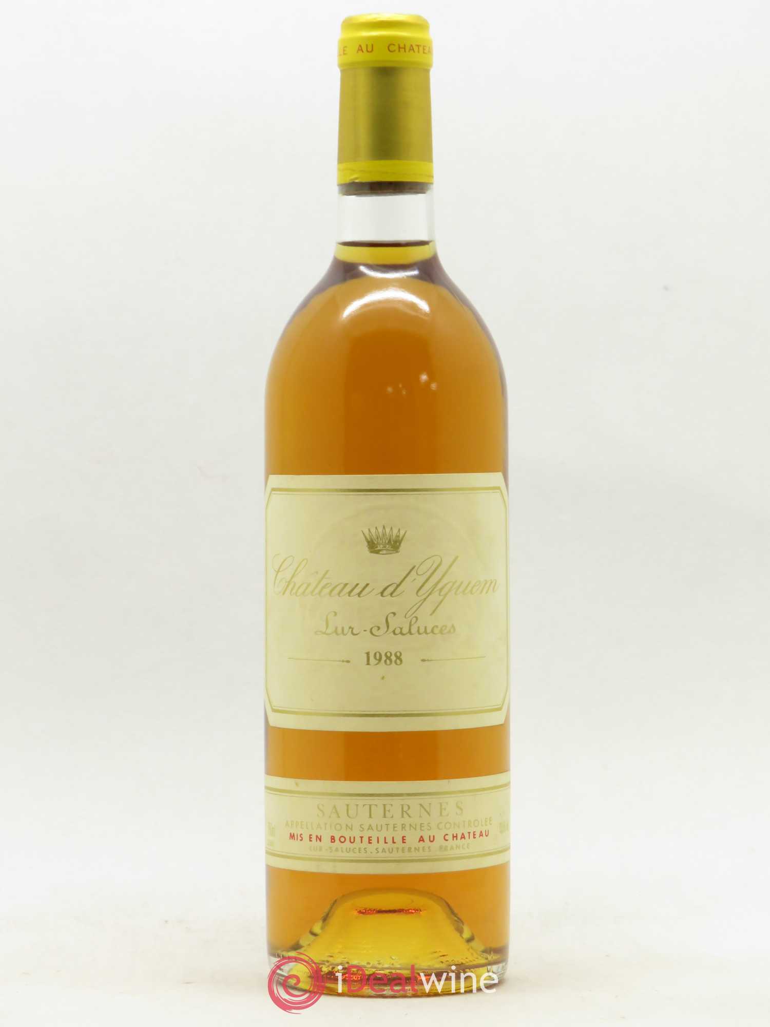 Château d' Yquem 1er Cru Classé Supérieur 1988 - Lotto di 1 bottiglia - 0