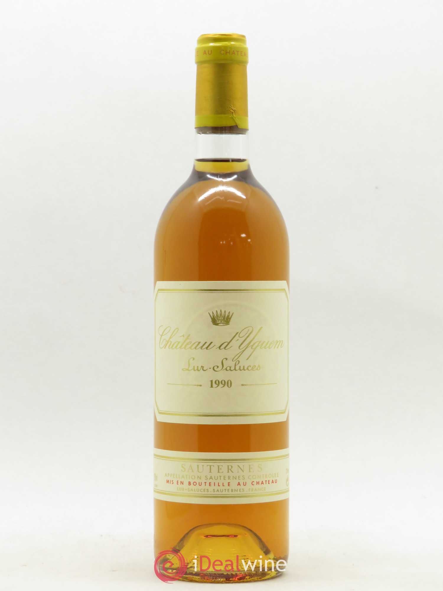Château d' Yquem 1er Cru Classé Supérieur 1990 - Lotto di 1 bottiglia - 0