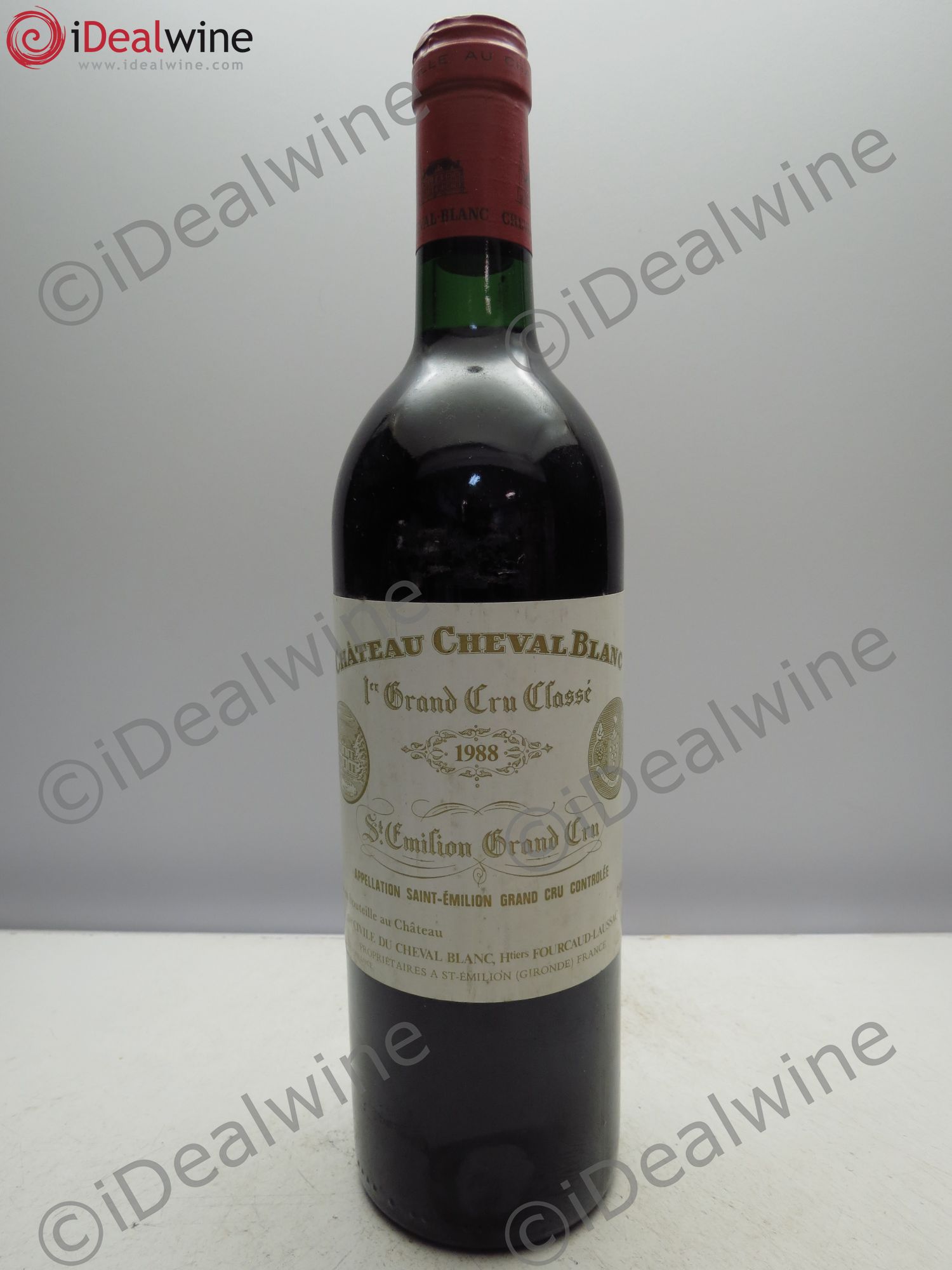 Château Cheval Blanc 1er Grand Cru Classé A 1988 - Lot de 1 bouteille - 0