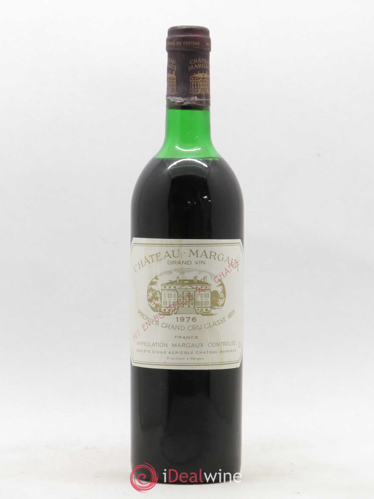 Château Margaux 1er Grand Cru Classé 1976 - Lot de 1 bouteille - 0