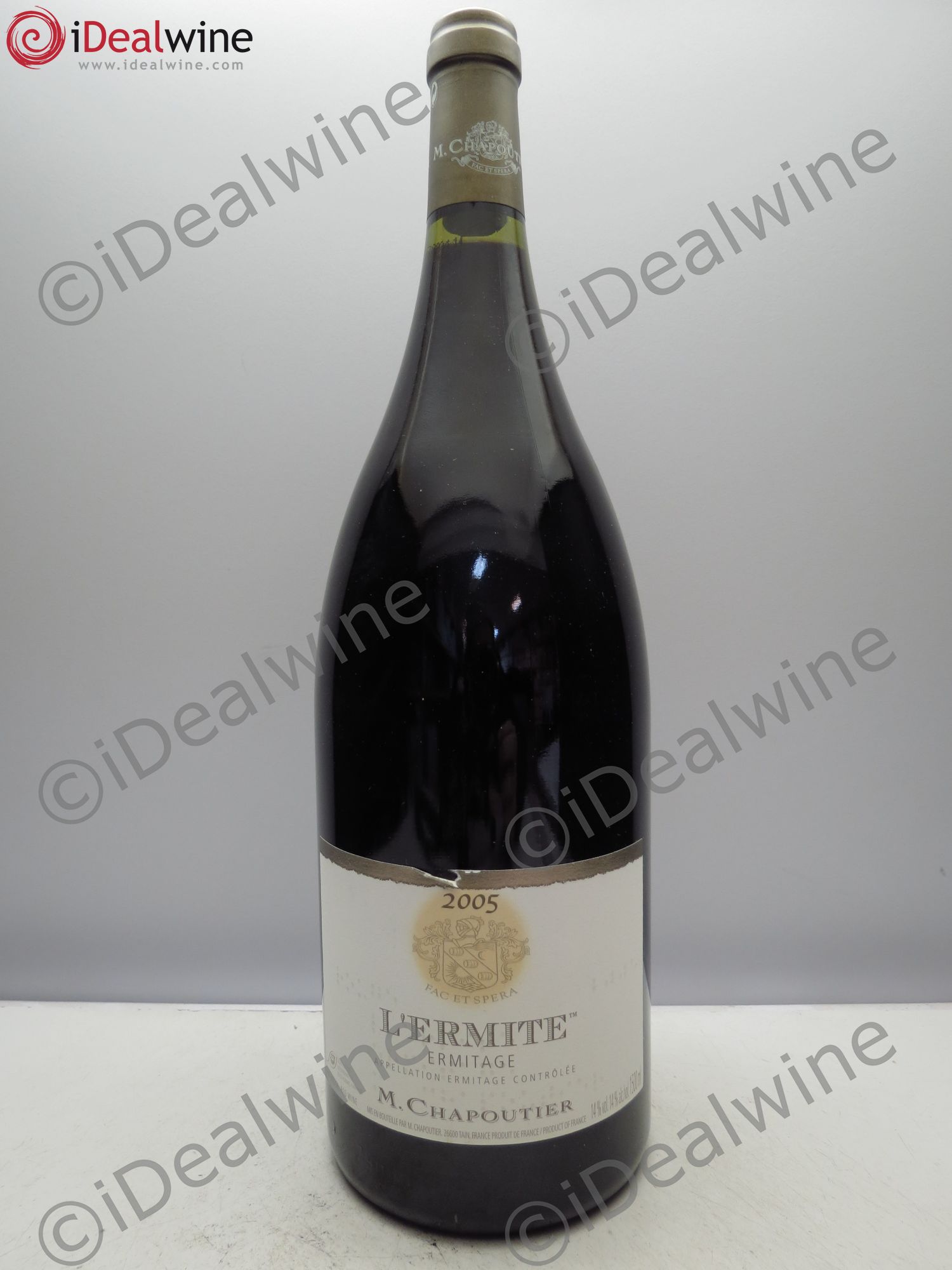 Hermitage Ermitage l'Ermite Chapoutier 2005 - Lot de 1 magnum - 0