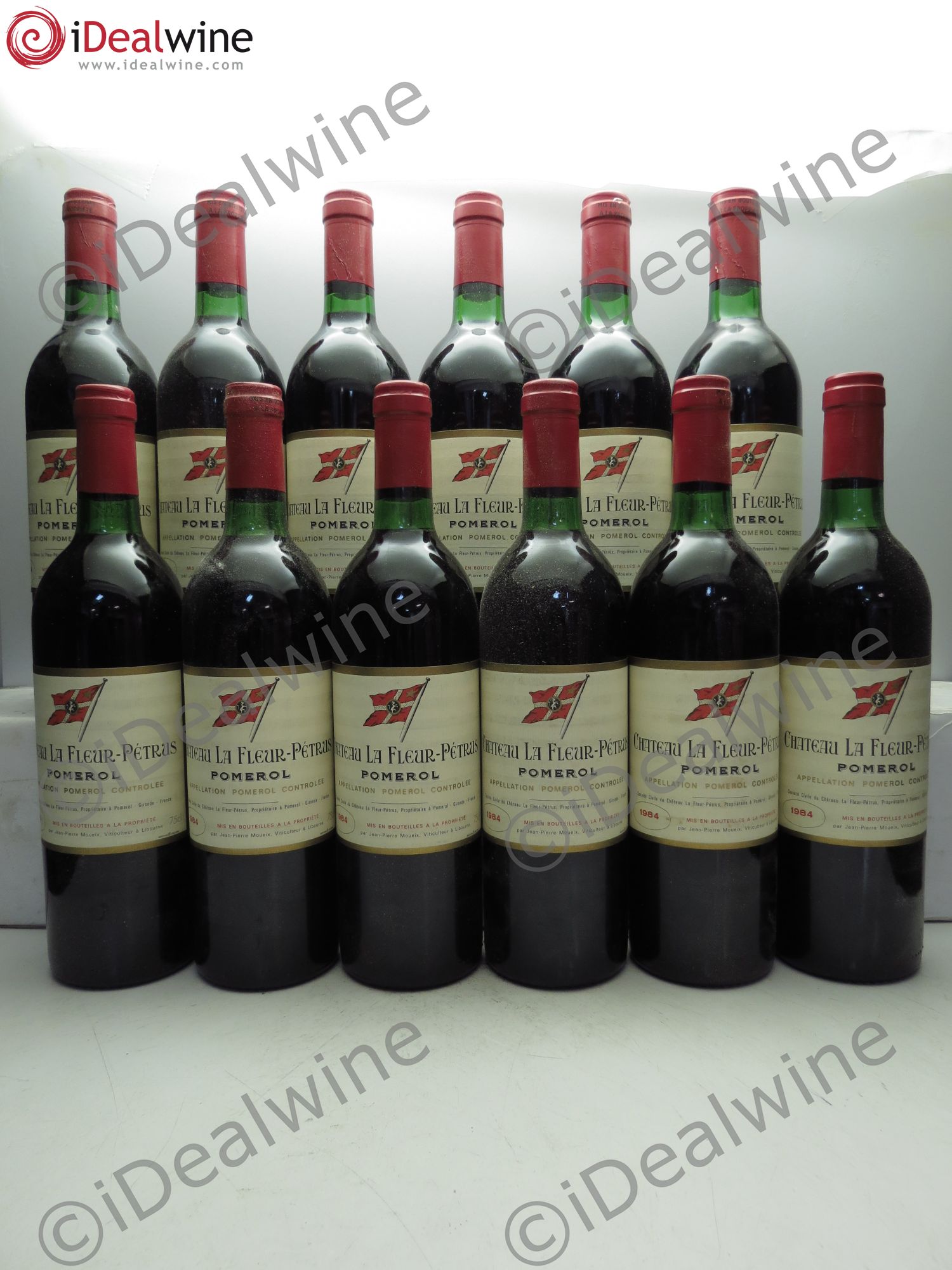 Château la Fleur Petrus 1984 - Lot de 12 bouteilles - 0