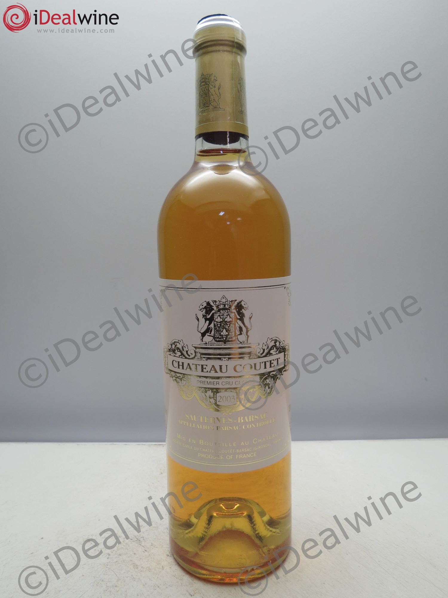 Château Coutet 1er Grand Cru Classé 2003 - Lotto di 6 bottiglie - 0