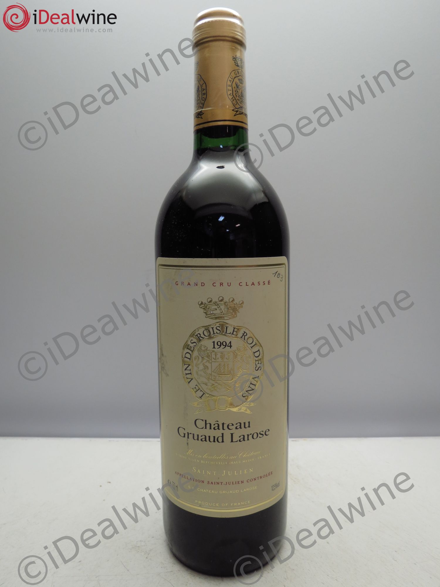 Château Gruaud Larose 2ème Grand Cru Classé (Traces de stylo) 1994 - Lot de 1 bouteille - 0