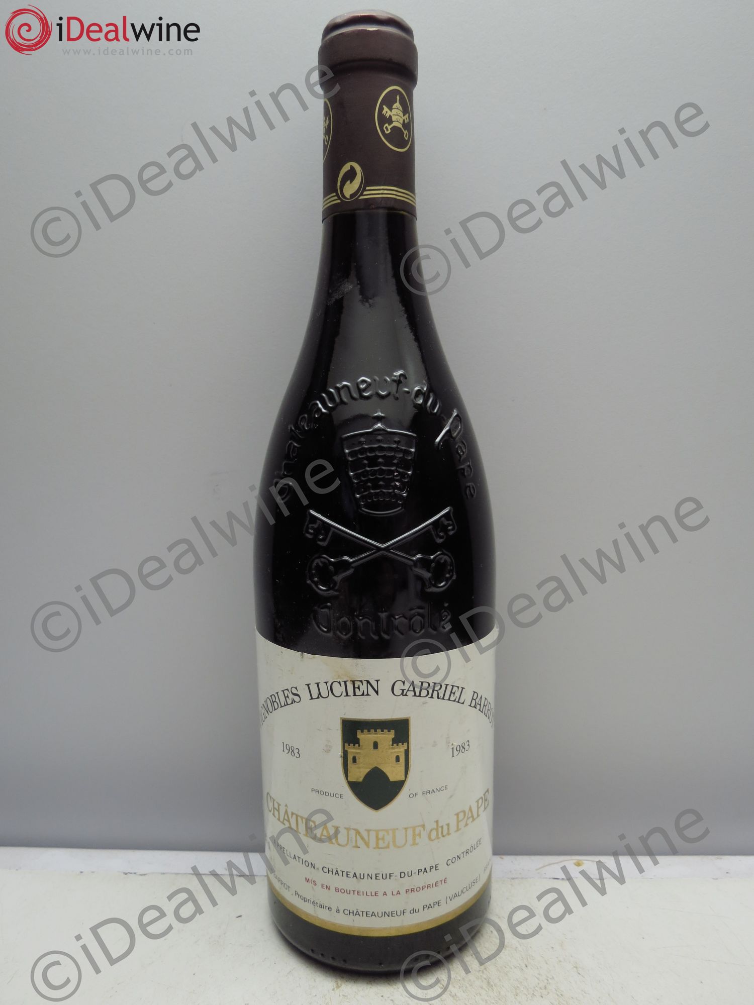 Châteauneuf-du-Pape 1983 - Lot de 1 bouteille - 0