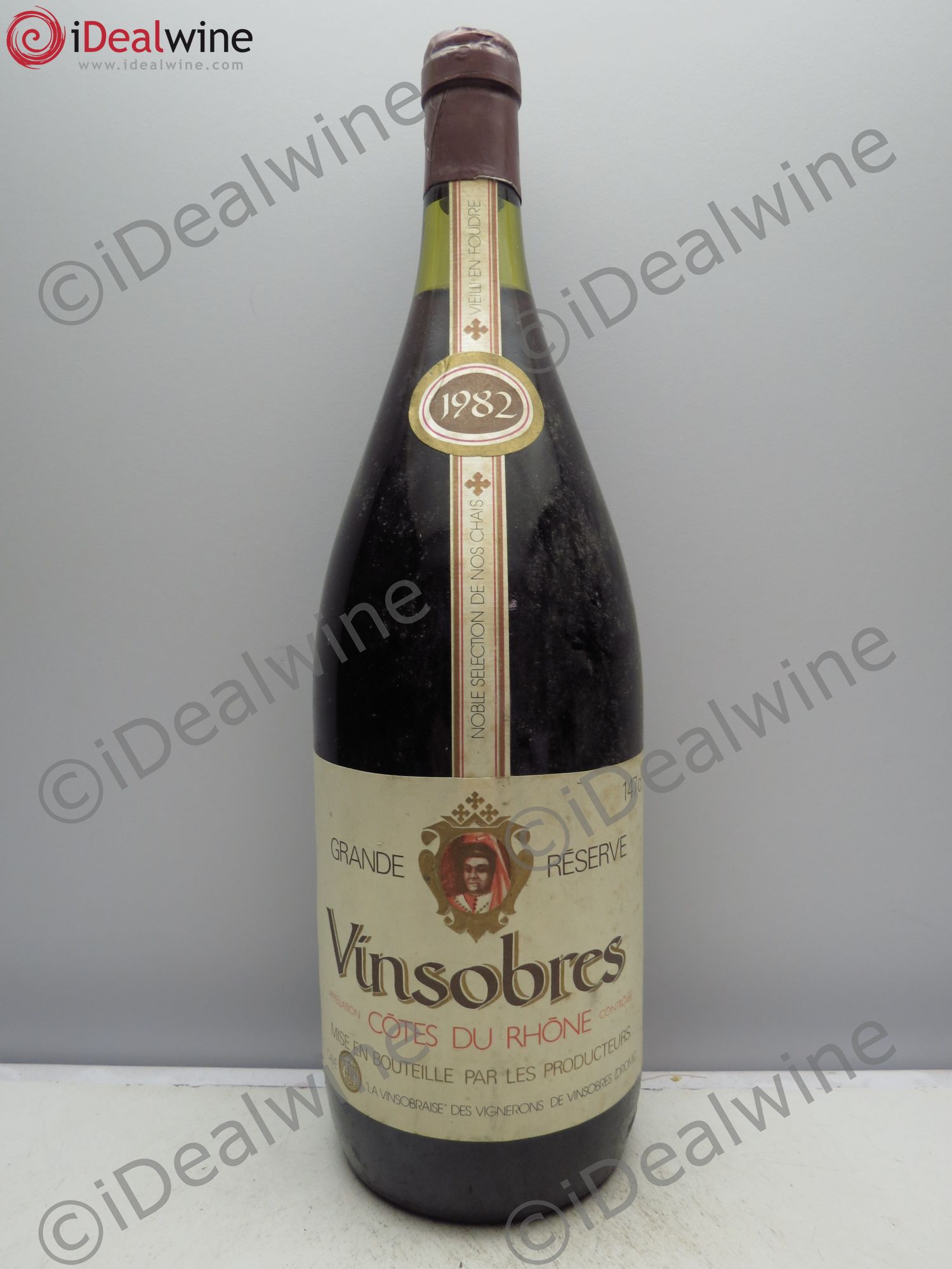 Côtes-du-Rhône Vinsobres 'La vinsobraise' 1982 - Posten von 1 Magnum - 0