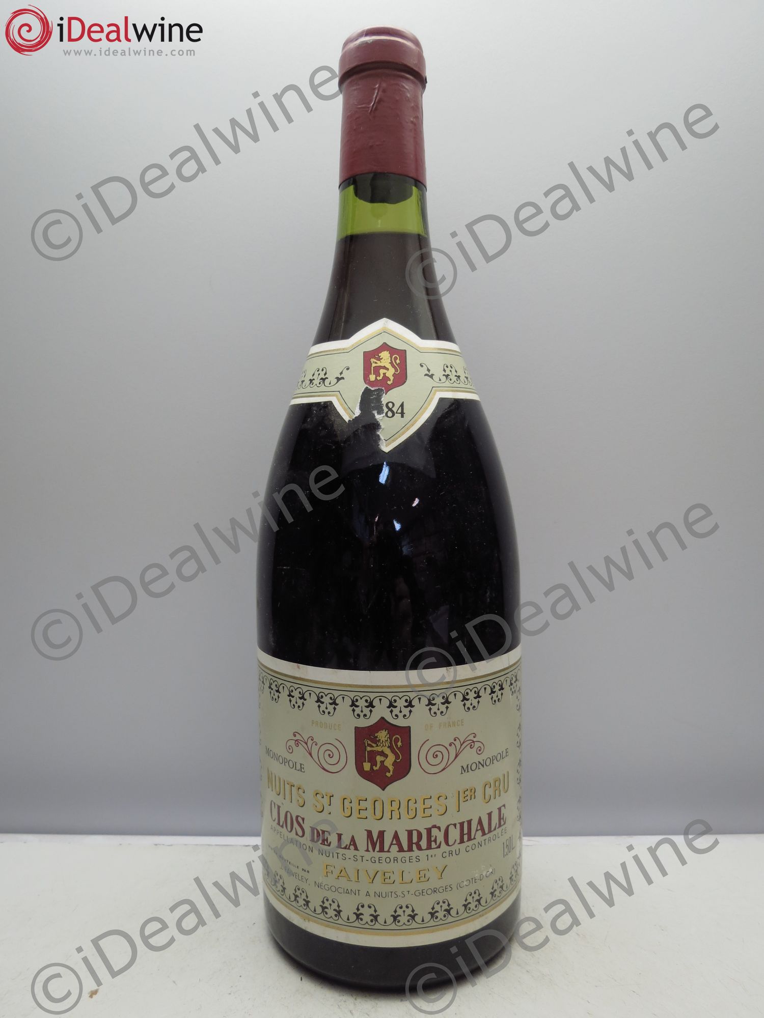 Nuits-Saint-Georges 1er Cru Clos de La Maréchale Jacques-Frédéric Mugnier 1984 - Lot de 1 magnum - 0