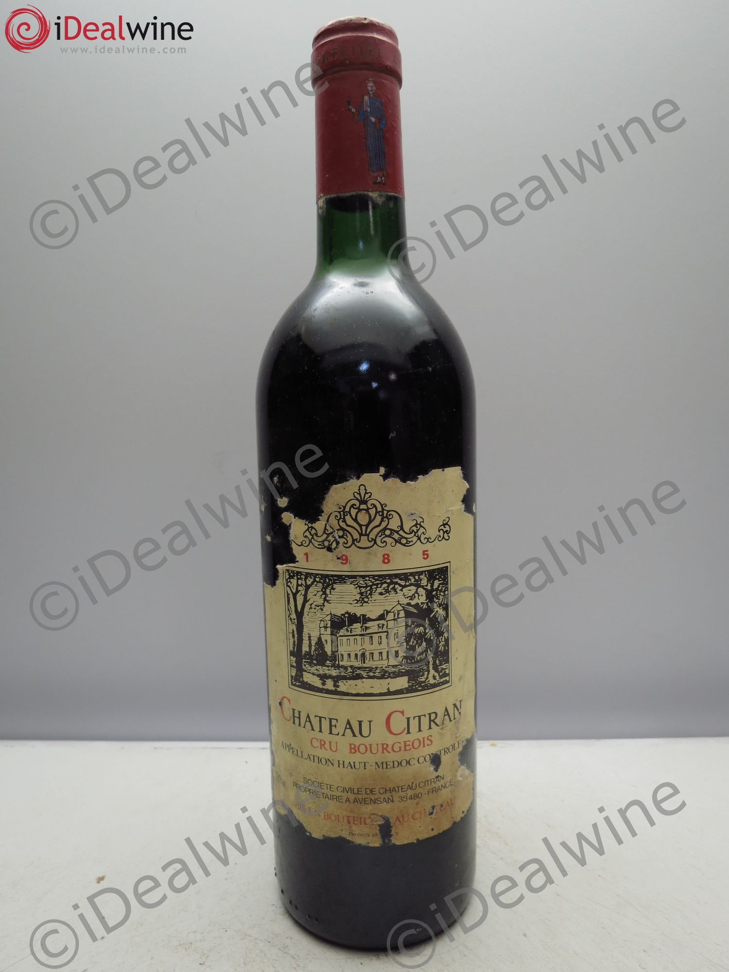 Château Citran Cru Bourgeois 1985 - Lot de 1 bouteille - 0