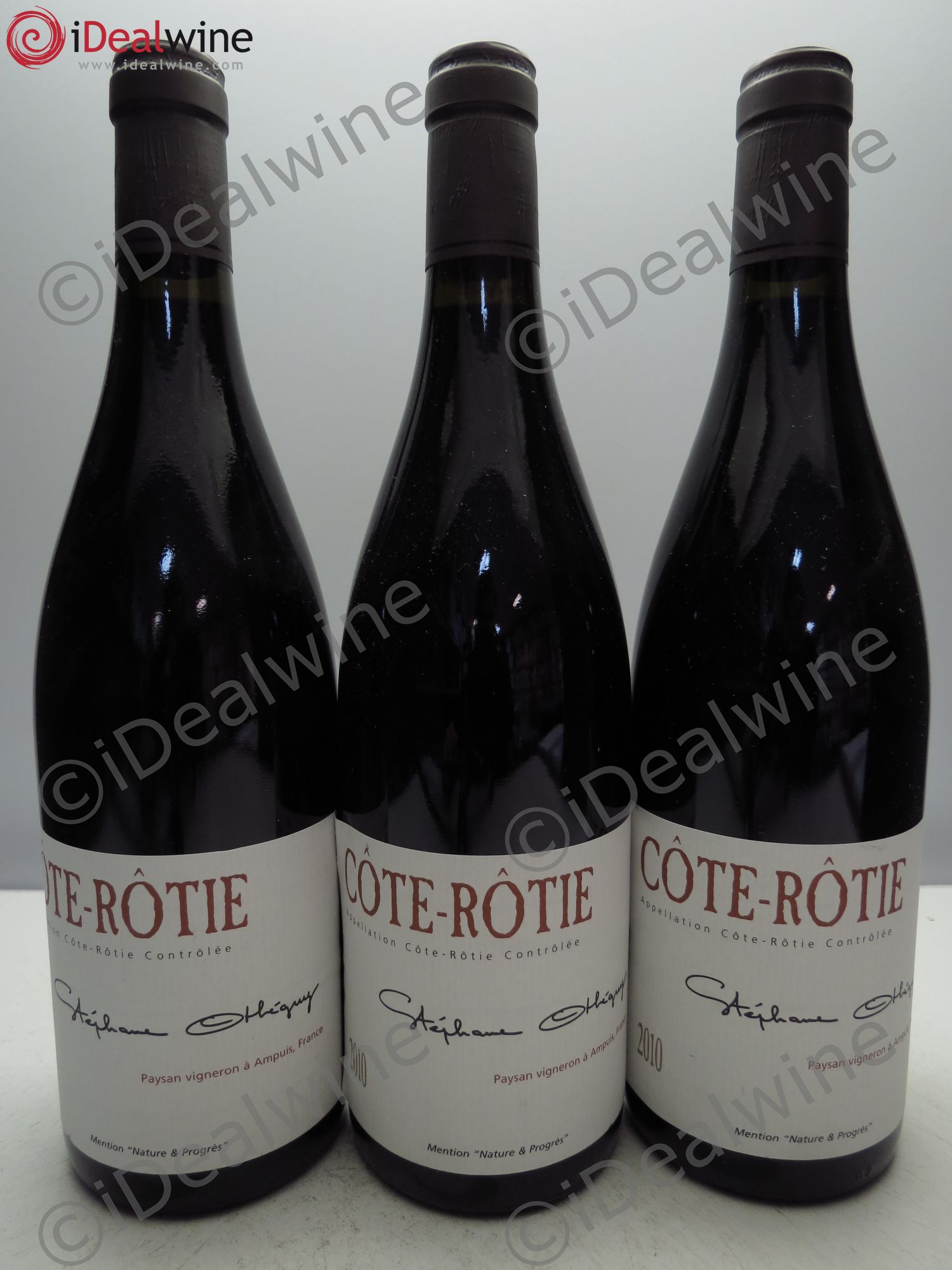 Côte-Rôtie Orthéguy 2010 - Lot de 3 bouteilles - 0
