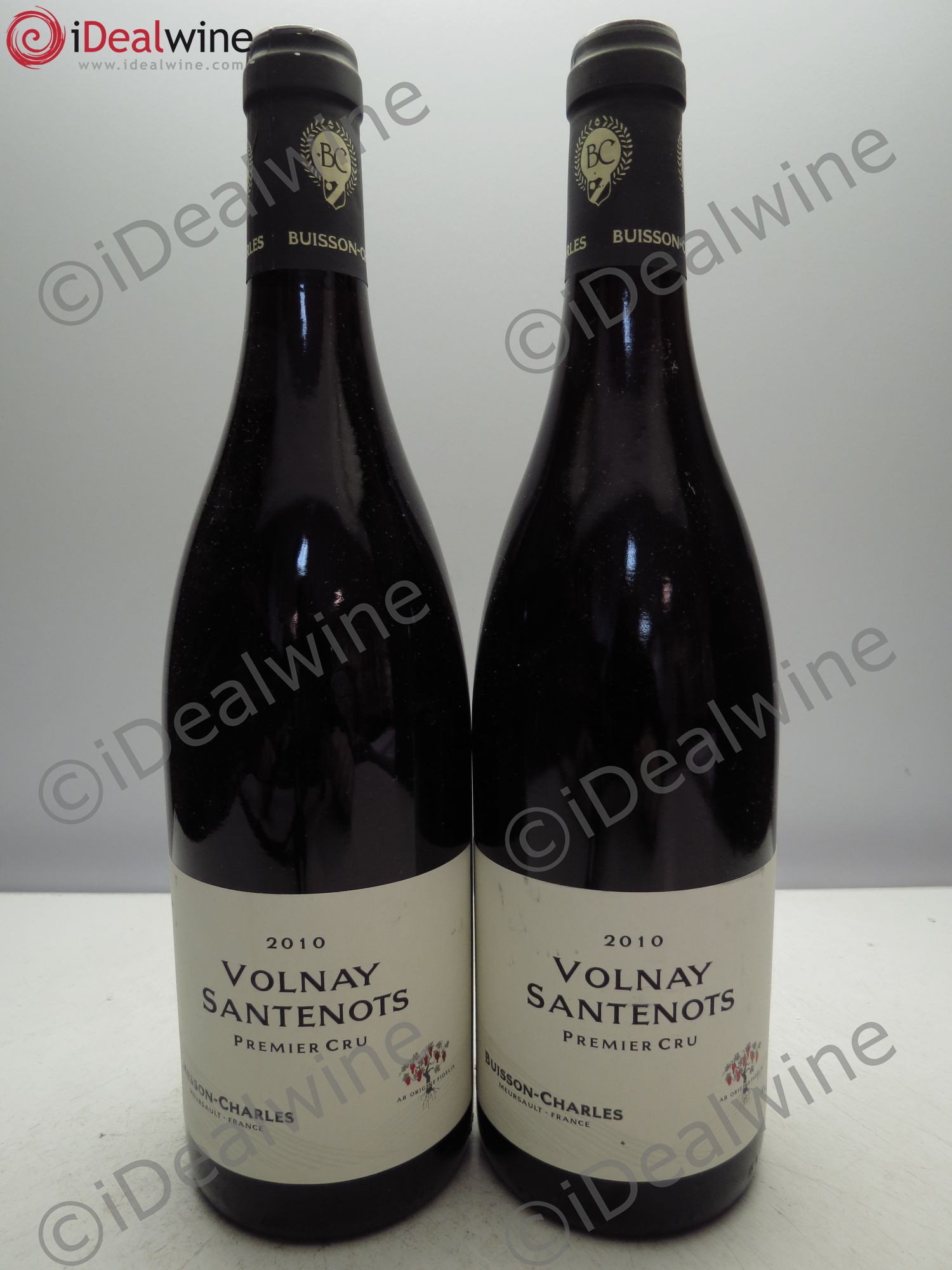 Volnay 1er Cru Buisson Charles 2010 - Lot de 2 bouteilles - 0