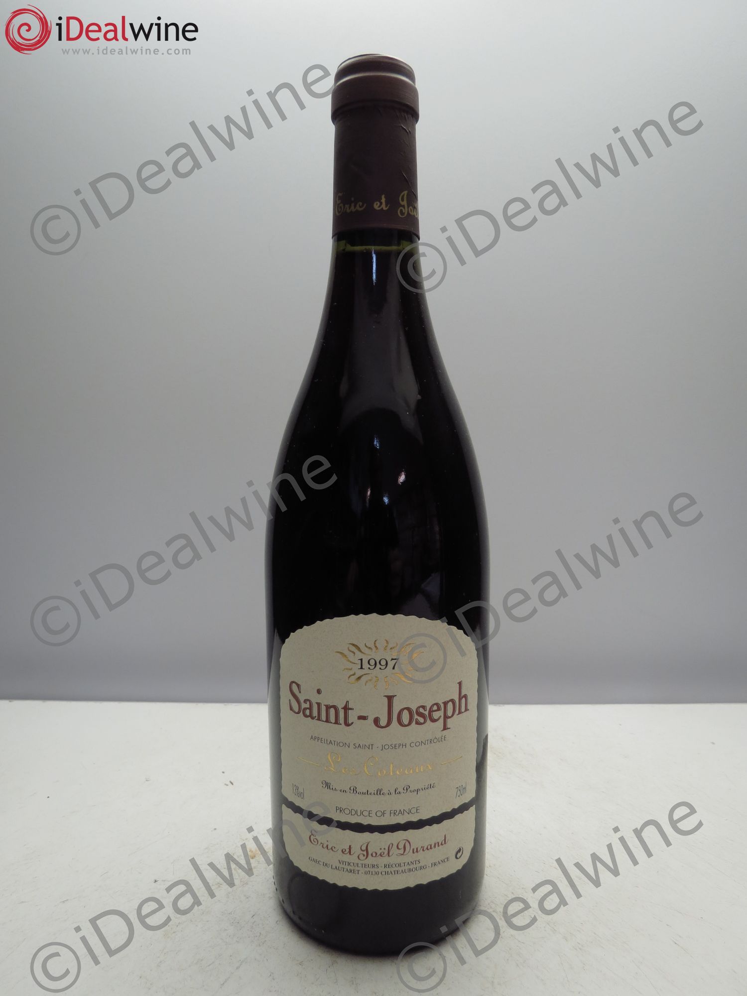 Saint-Joseph les Coteaux Durand 1997 - Posten von 1 Flasche - 0