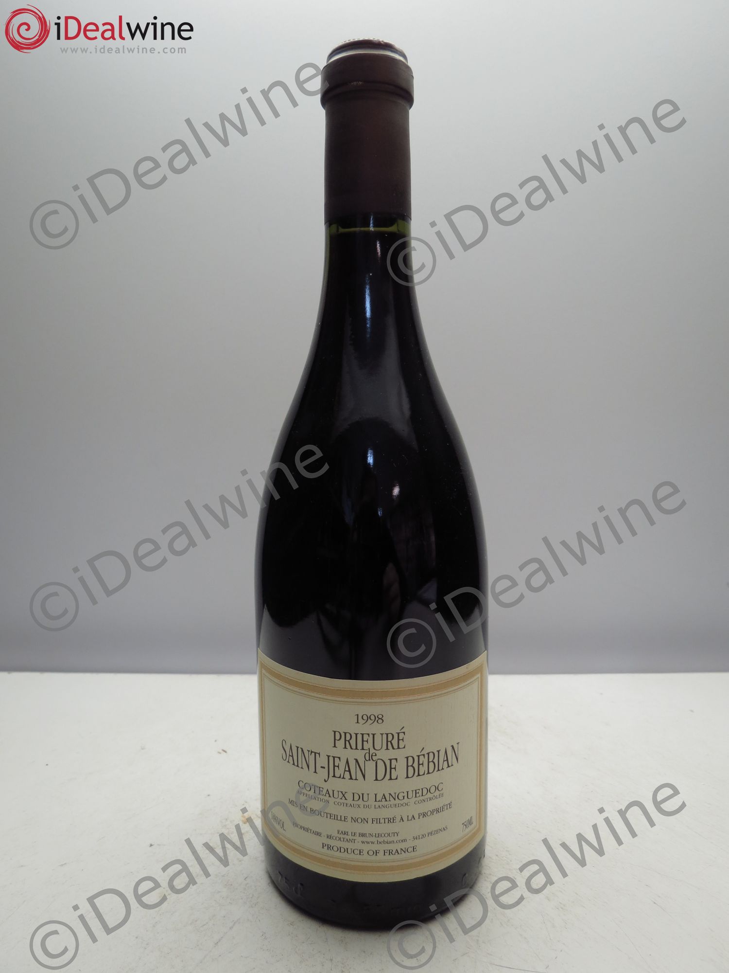 Languedoc Prieuré St-Jean de Bébian 1998 - Lot de 1 bouteille - 0