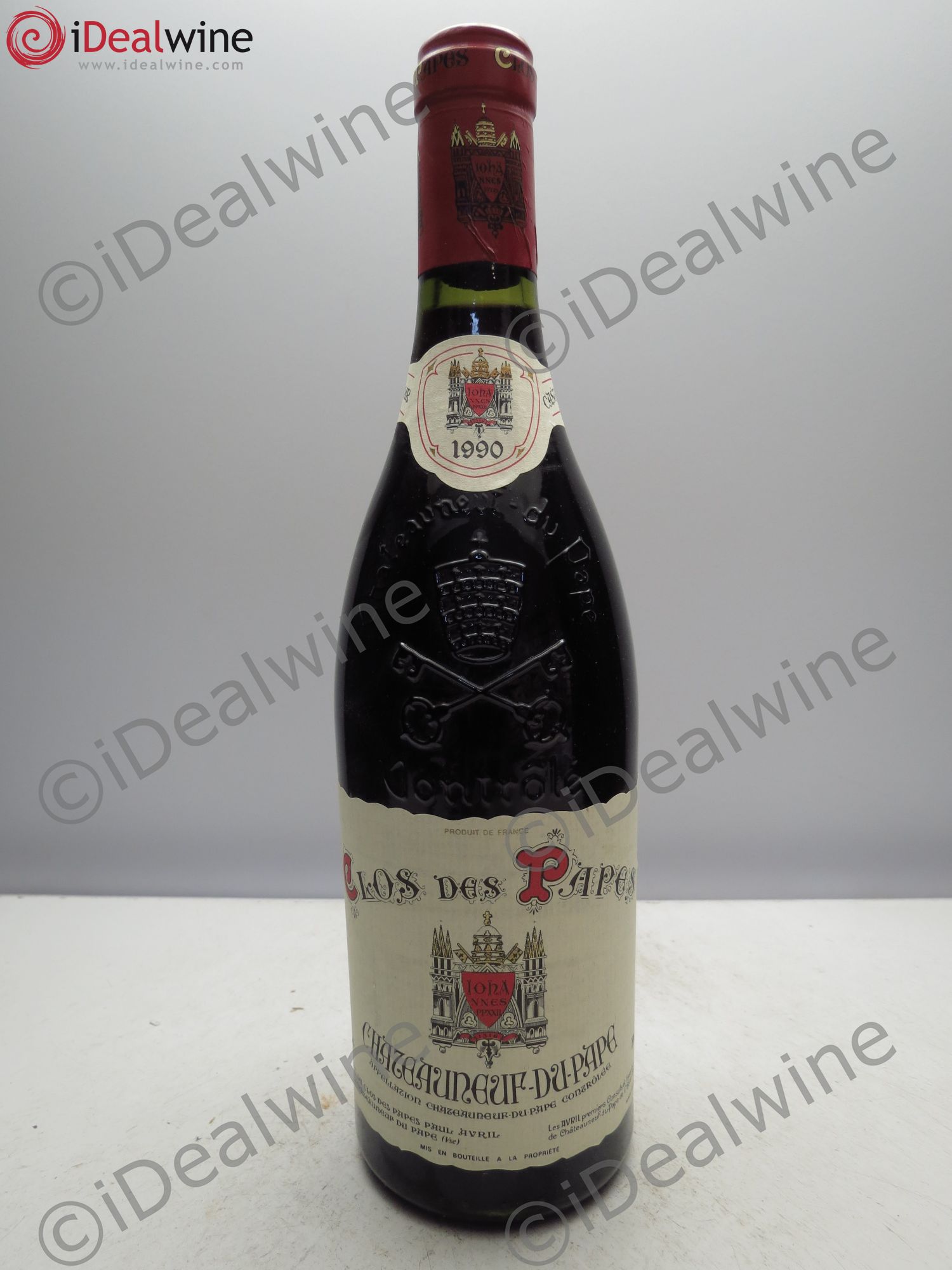 Châteauneuf-du-Pape Clos des Papes - Paul Avril 1990 - Lot de 1 bouteille - 0
