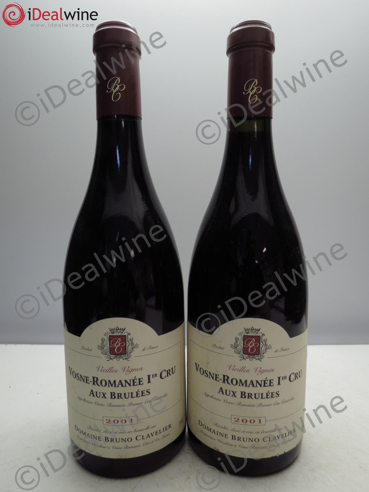 Vosne-Romanée 1er Cru 2001 - Posten von 2 Flaschen - 0