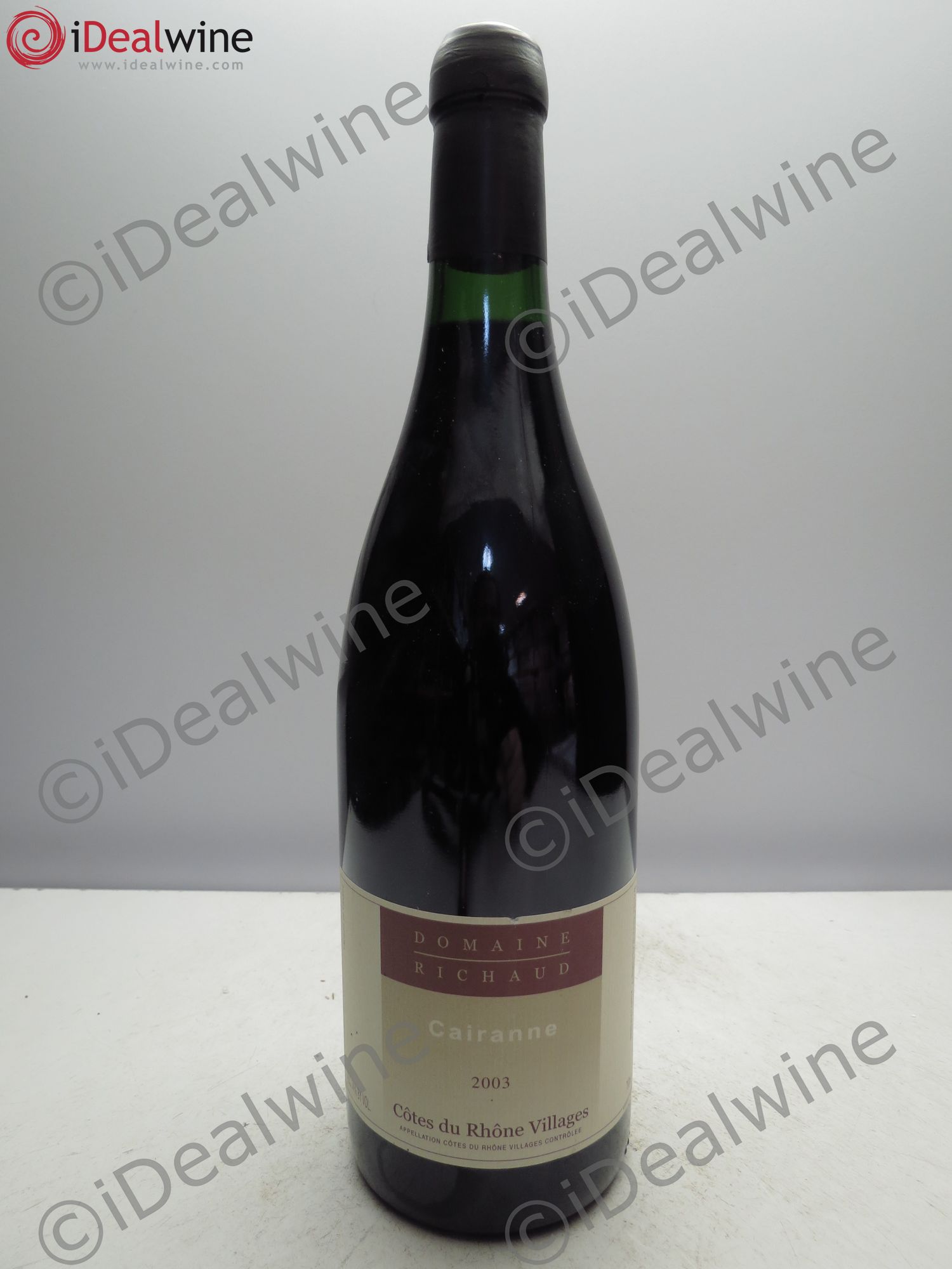 Côtes-du-Rhône-Villages Cairanne Richaud 2003 - Lot de 1 bouteille - 0