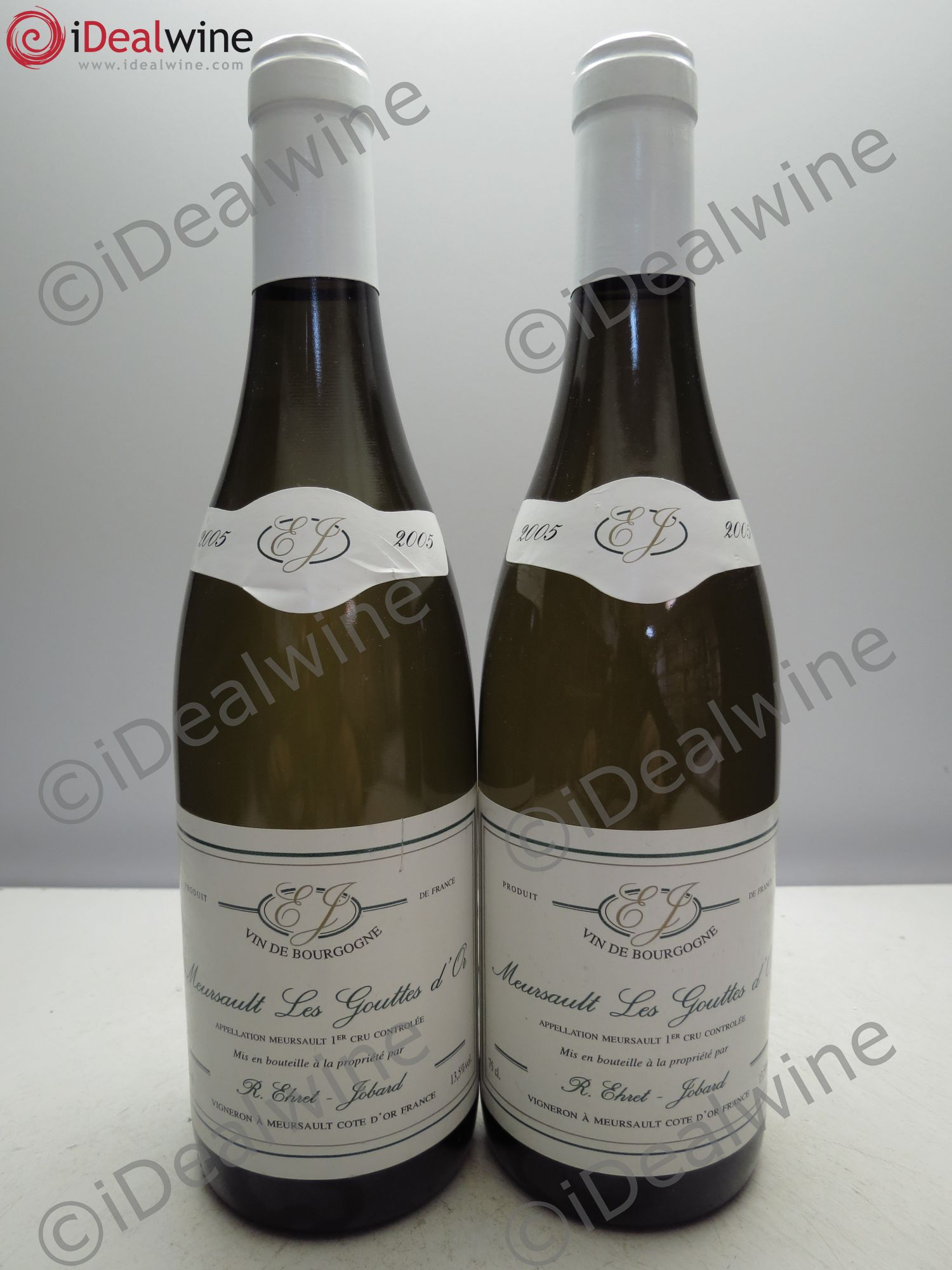 Meursault 1er Cru Jobard Elvet 2005 - Posten von 2 Flaschen - 0