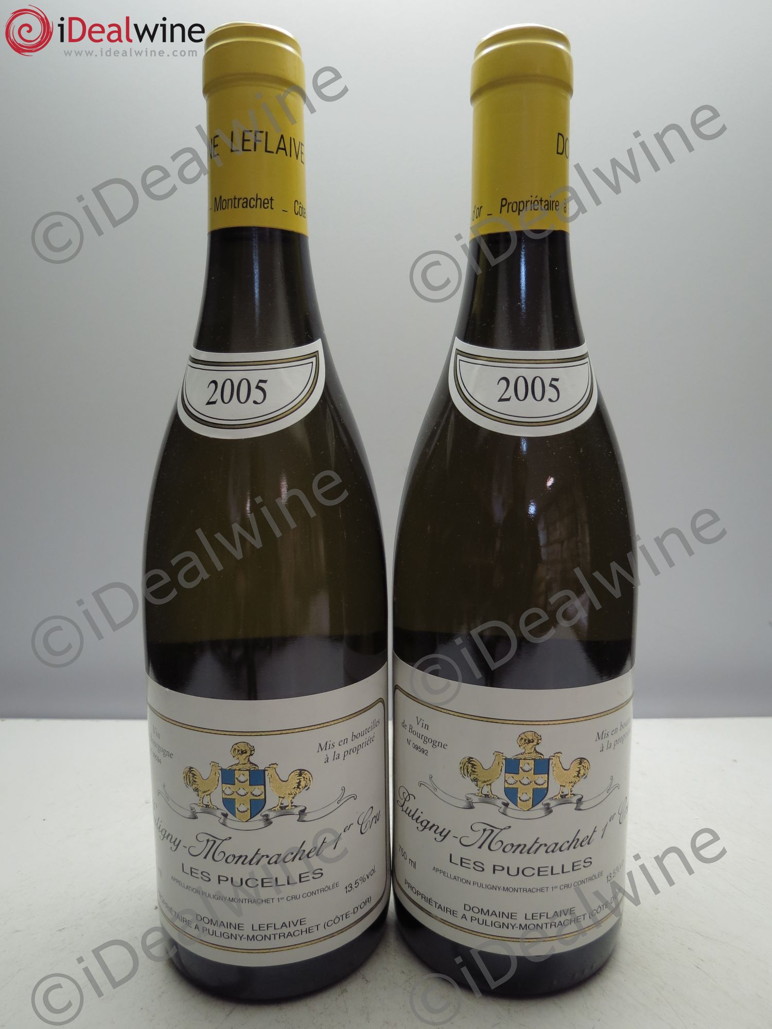 Puligny-Montrachet 1er Cru Les Pucelles Leflaive (Domaine) 2005 - Lot de 2 bouteilles - 0