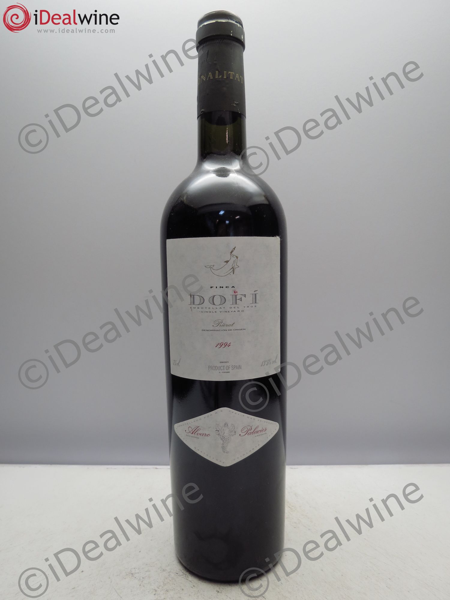 Priorat DOCa DOCA Finca Dofi Alvaro Palacios (sans prix de réserve / no reserve) 1994 - Posten von 1 Flasche - 0