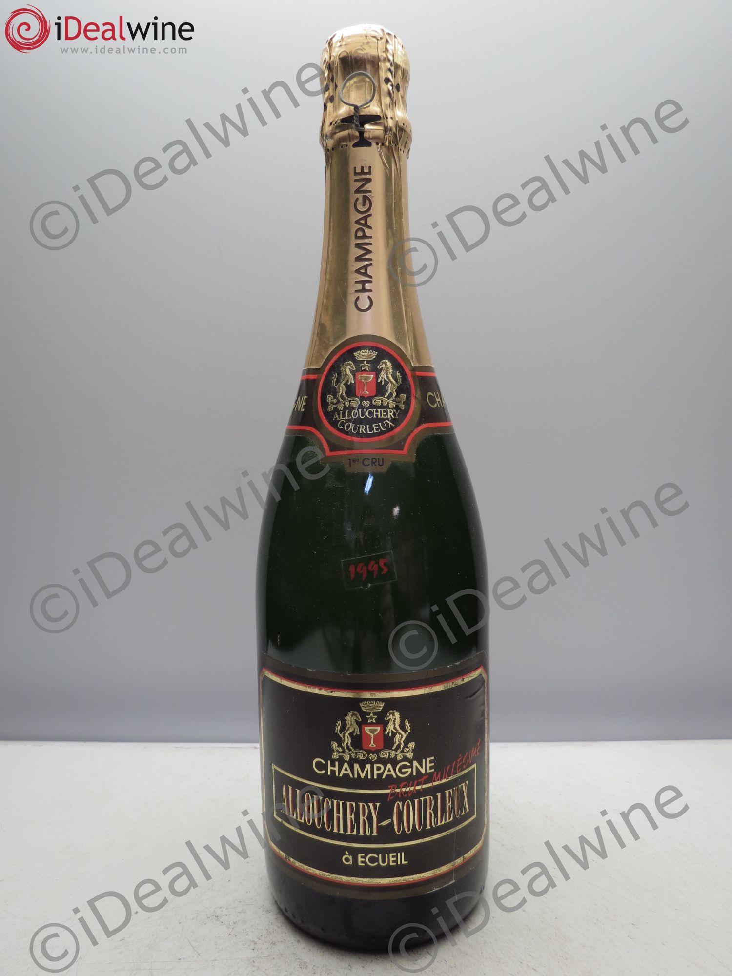 Champagne Allouchery Courleux (Ecueil) (sans prix de reserve / no reserve) 1995 - Lot of 1 bottle - 0