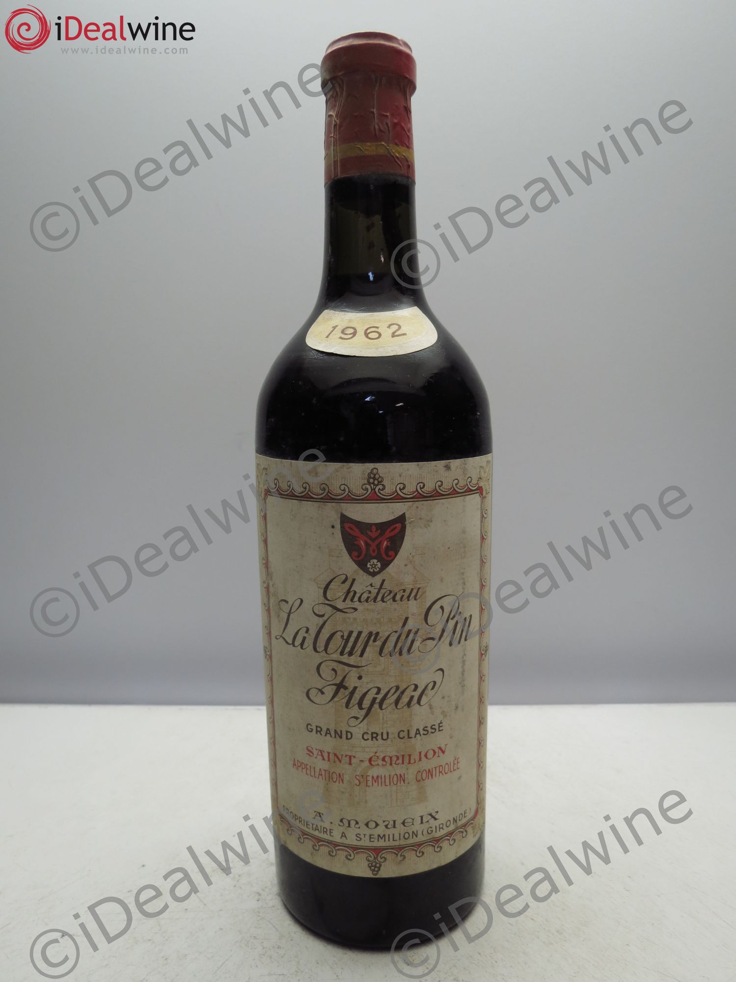 Château la Tour du Pin Figeac A.Moueix 1962 - Lot de 1 bouteille - 0