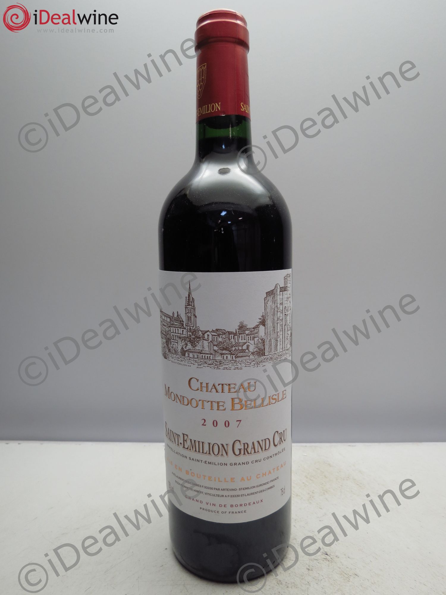 Château Bellisle Mondotte 2007 - Lot de 1 bouteille - 0