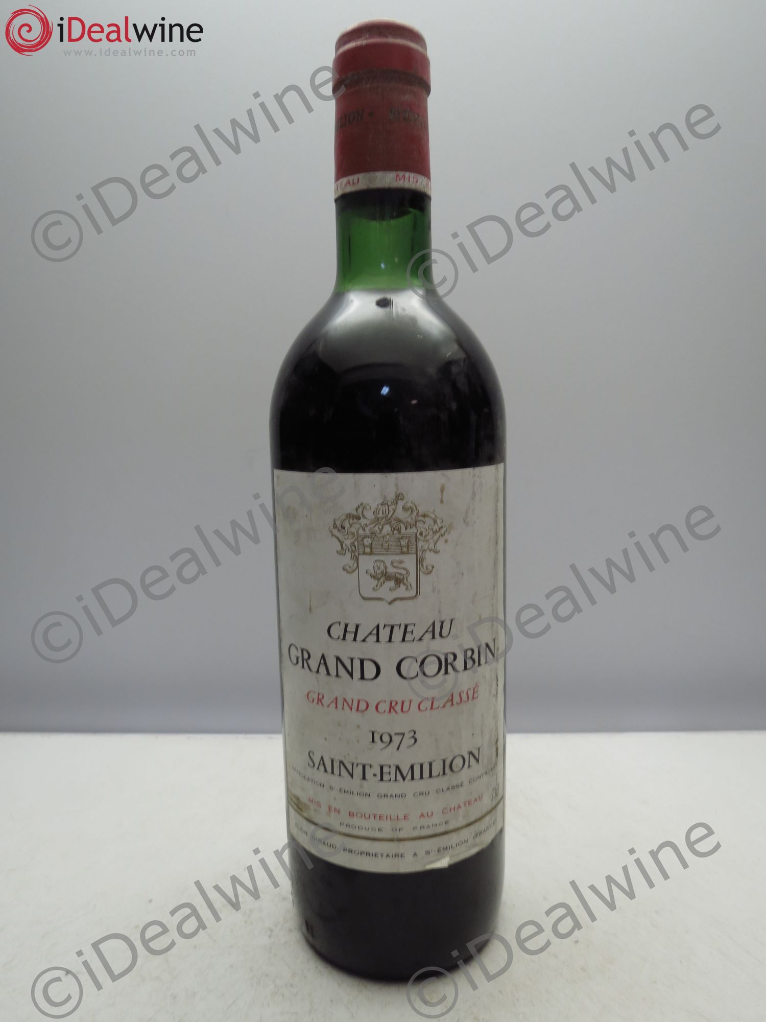 Château Grand Corbin Grand Cru Classé (sans prix de réserve / no reserve) 1973 - Lotto di 1 bottiglia - 0