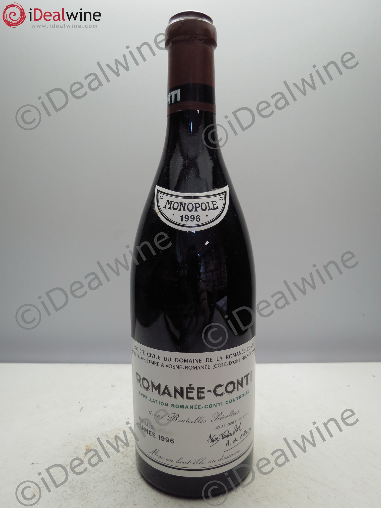 Romanée-Conti Grand Cru Domaine de la Romanée-Conti 1996 - Lot de 1 bouteille - 0