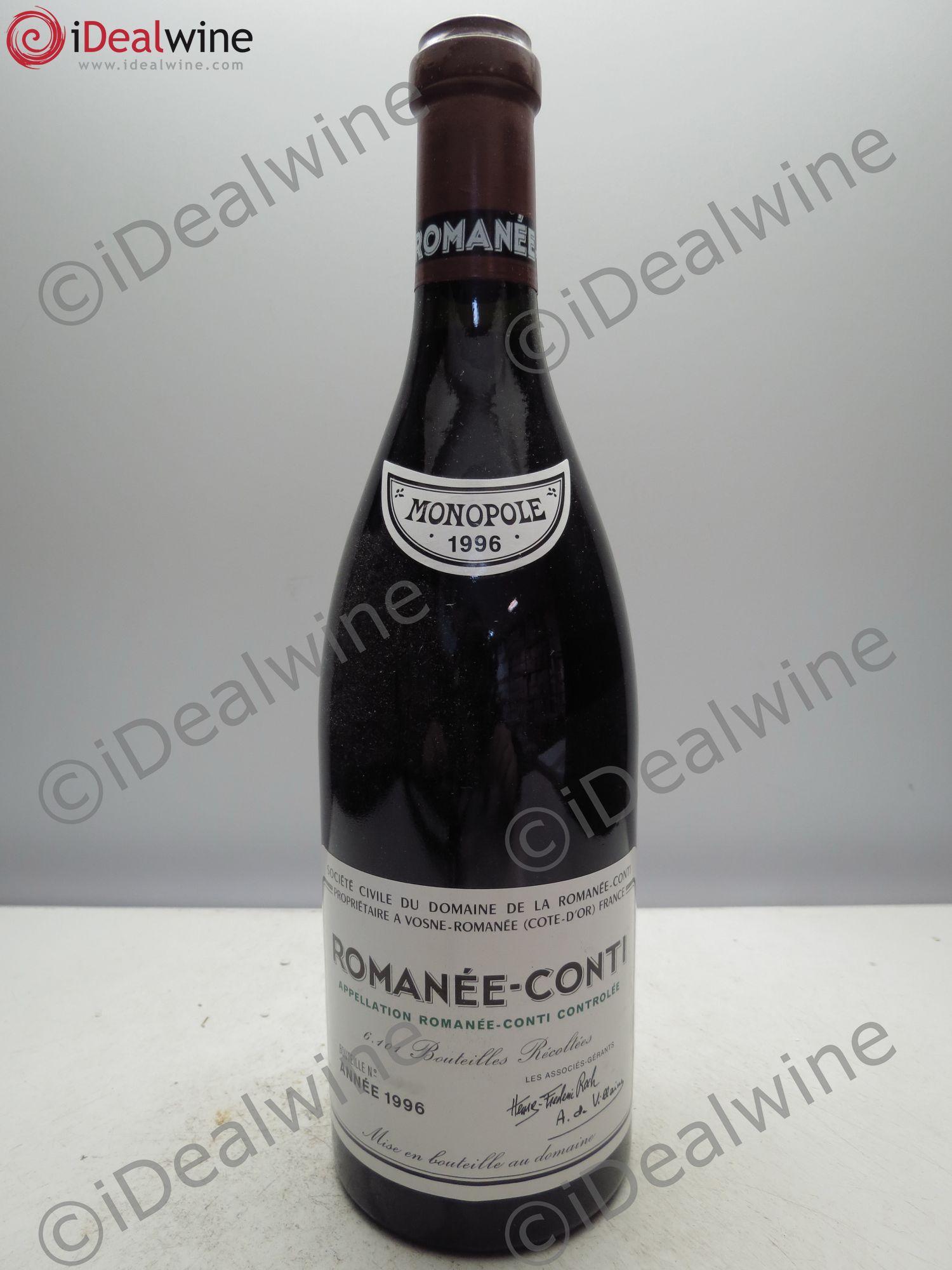 Romanée-Conti Grand Cru Domaine de la Romanée-Conti 1996 - Lot de 1 bouteille - 0